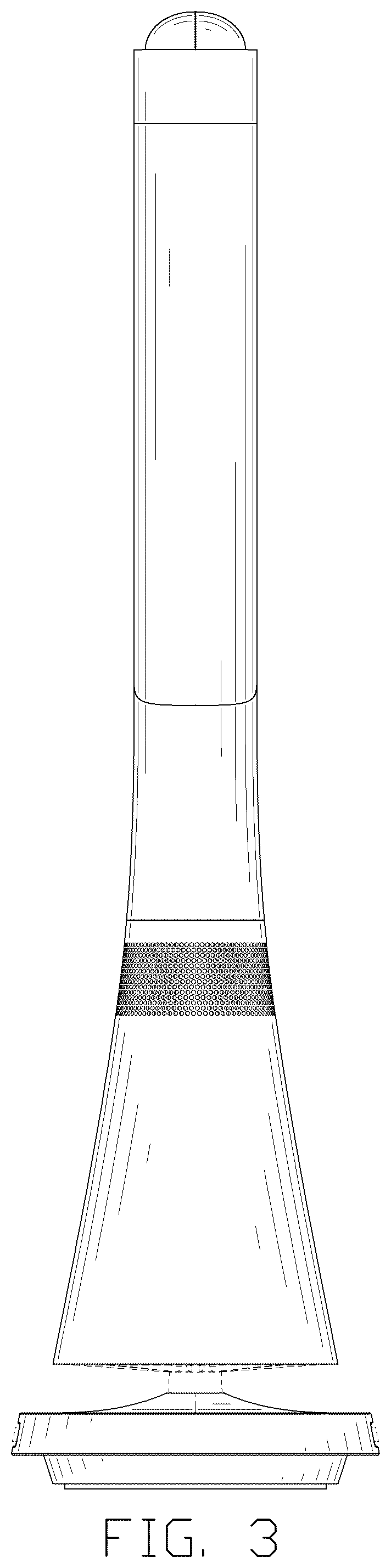 Patent USD1125110 Figure 3 – Speaker lamp