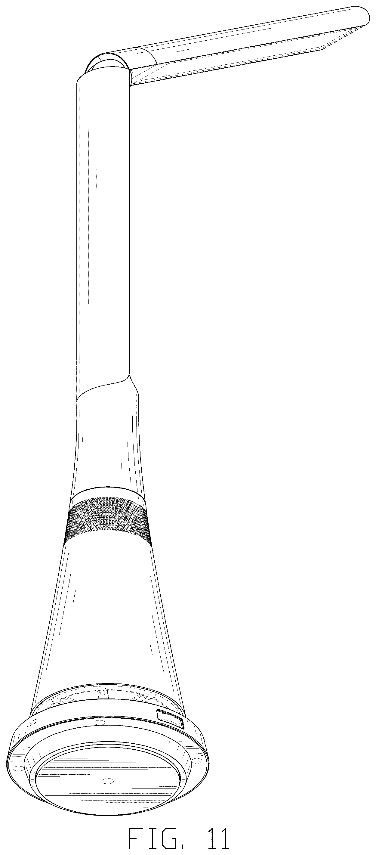 Patent USD1125110 Figure 11 – Speaker lamp