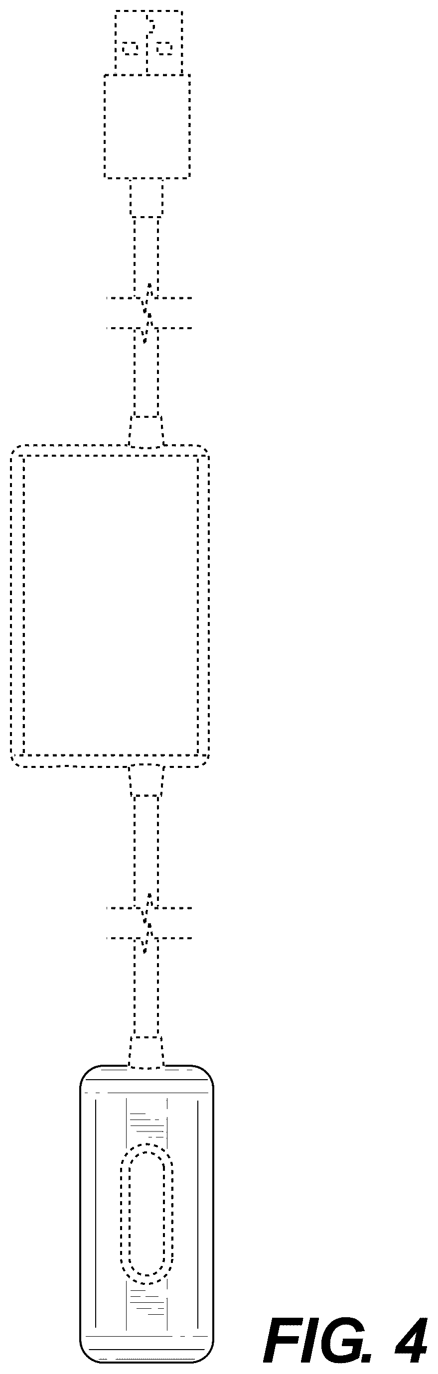 Patent USD1125111 Figure 4 – Portable input/output device