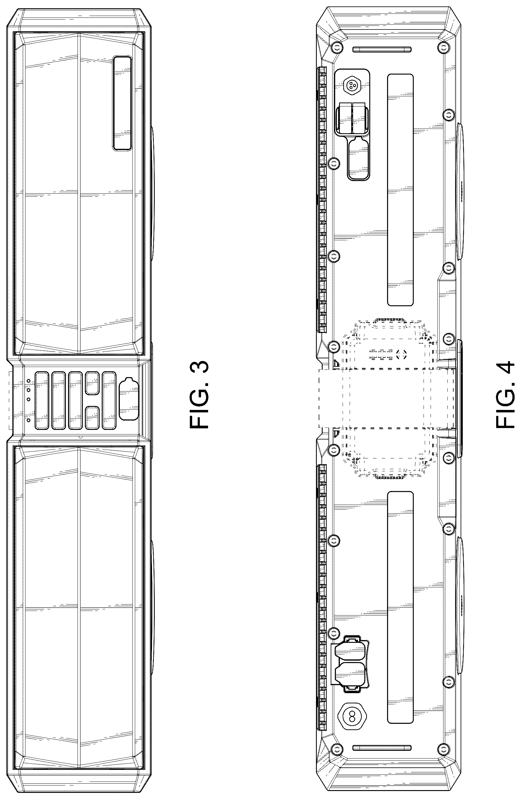 Patent USD1125112 Figure 3 – Self-powered mountable cuboid speaker bar