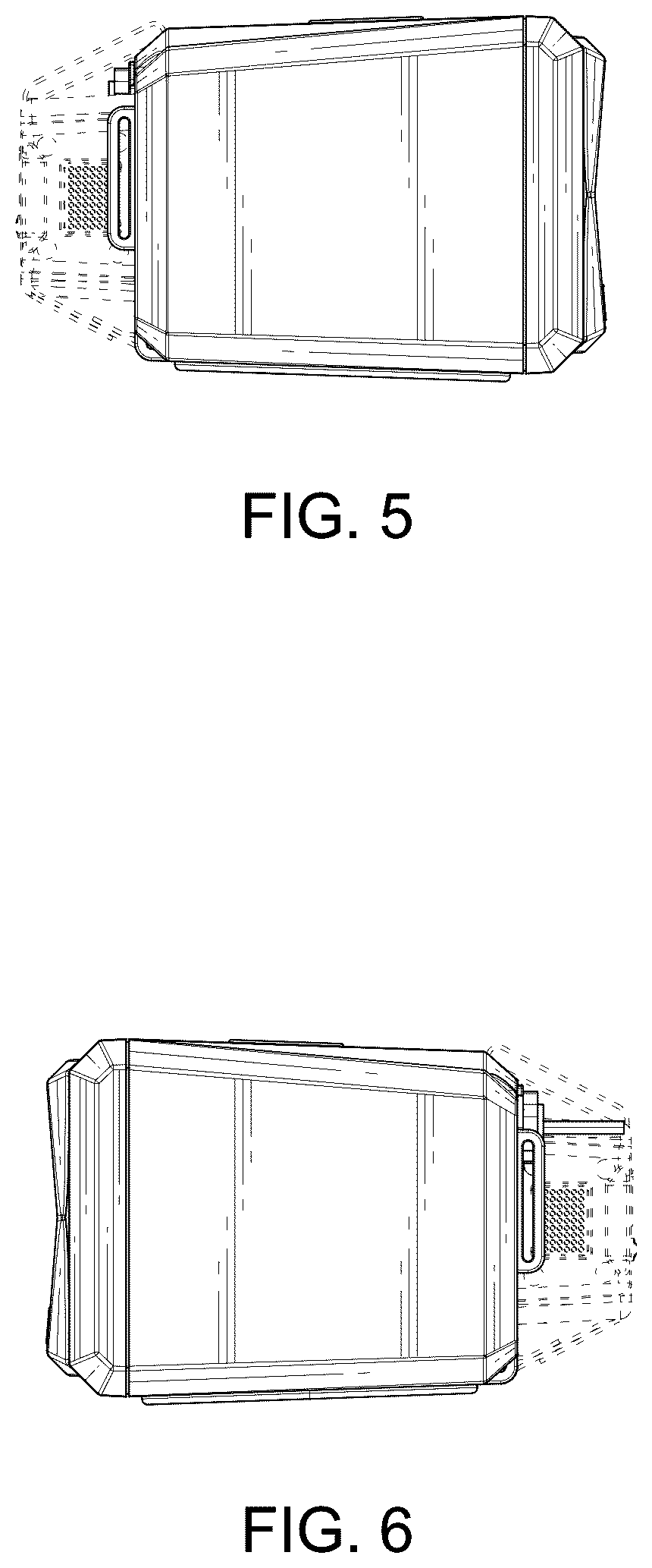 Patent USD1125112 Figure 4 – Self-powered mountable cuboid speaker bar