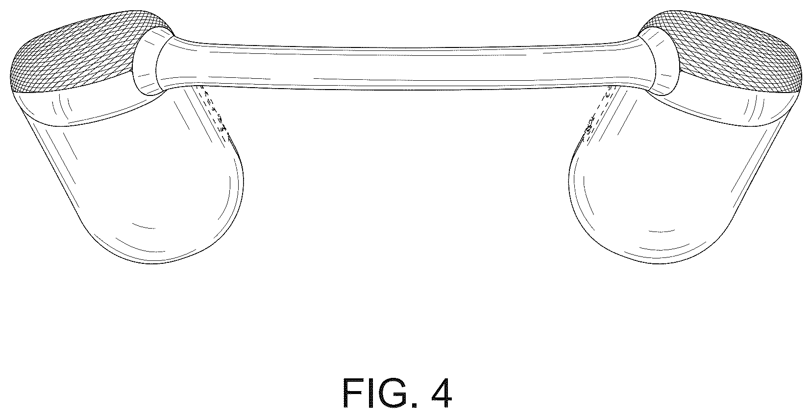 Patent USD1125113 Figure 4 – Wearable speaker