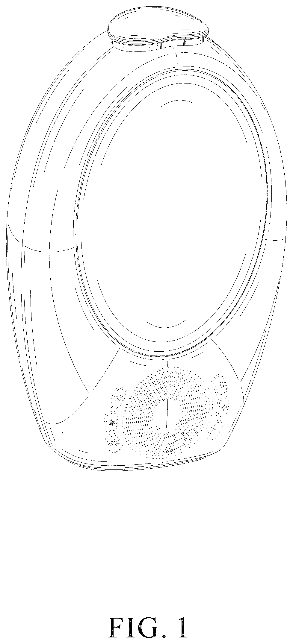 Patent USD1125114 — Speaker — Figure 1