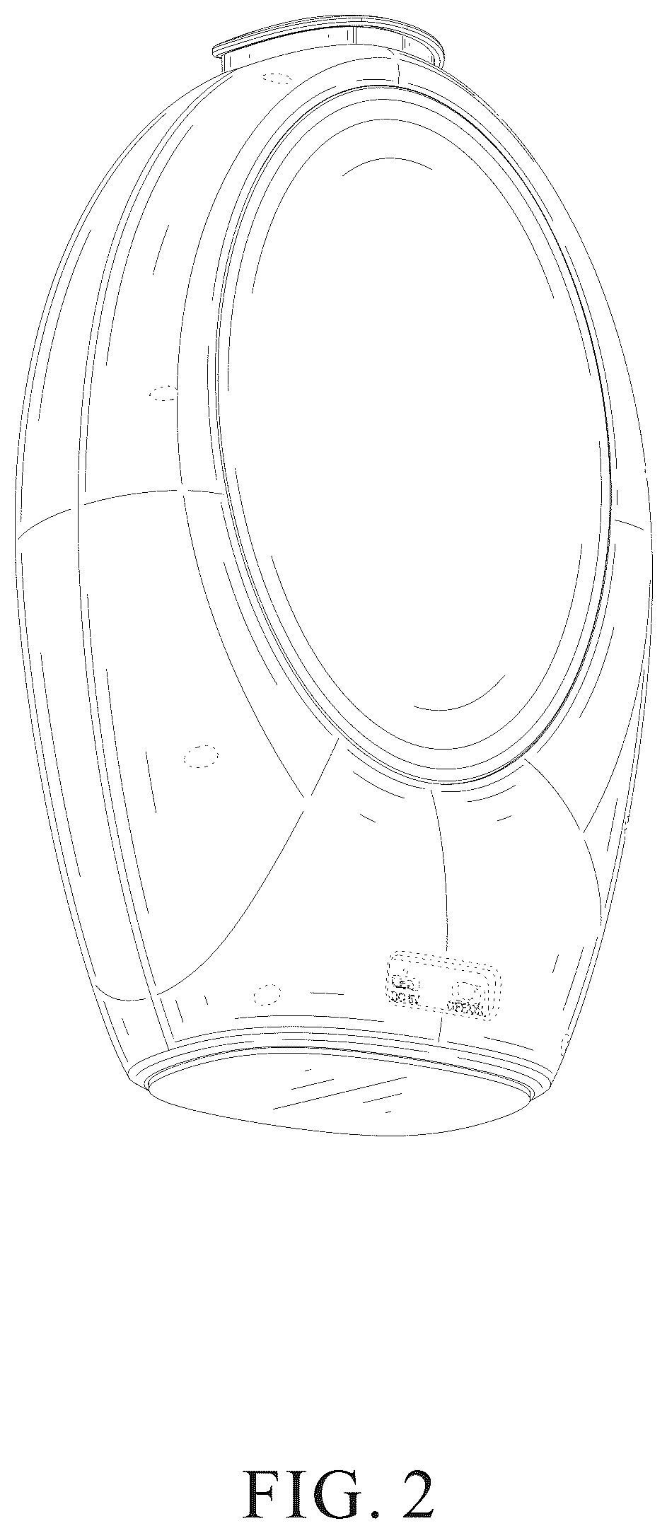 Patent USD1125114 Figure 2 – Speaker