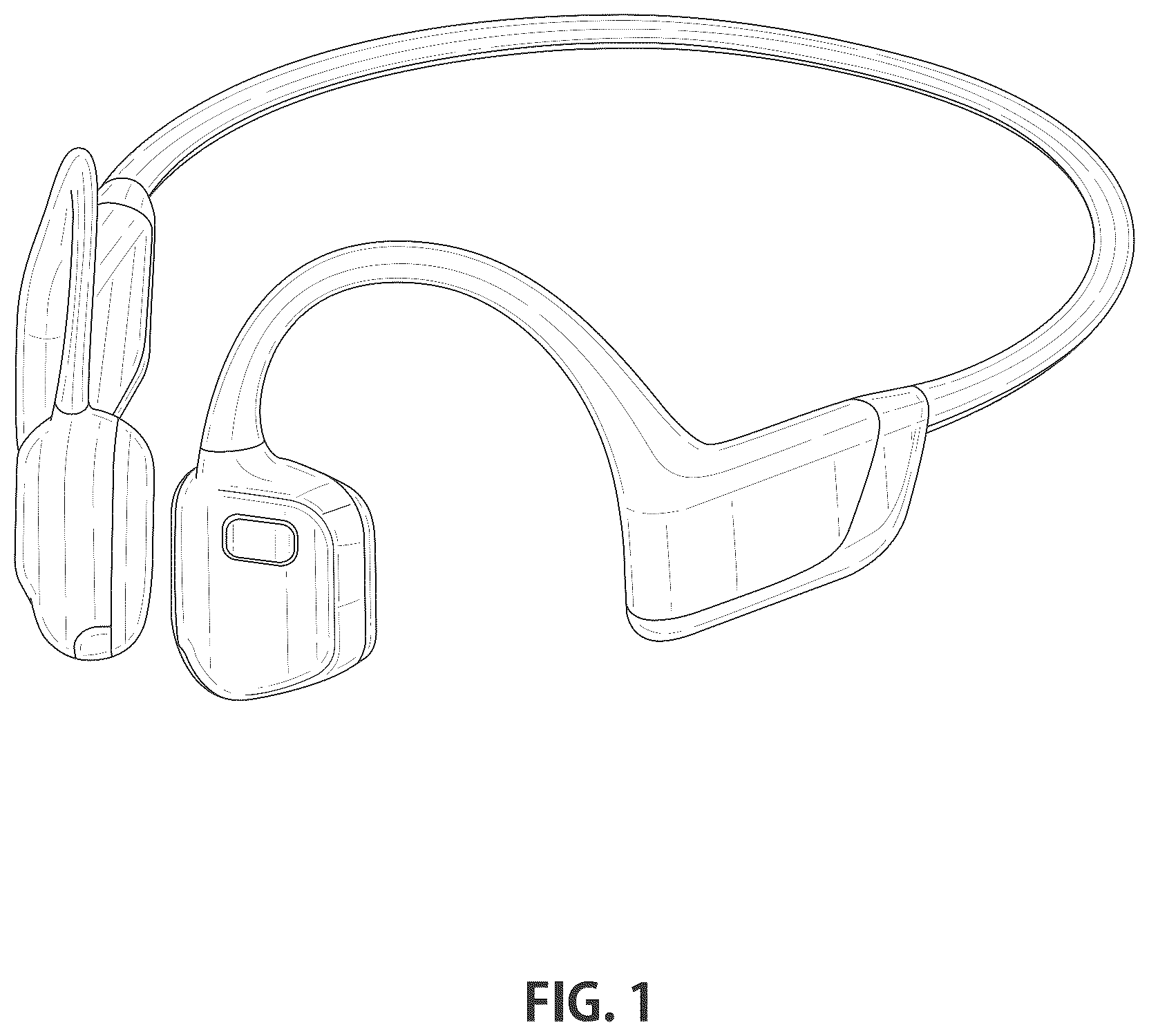 Patent USD1125117 — Headphone — Figure 1