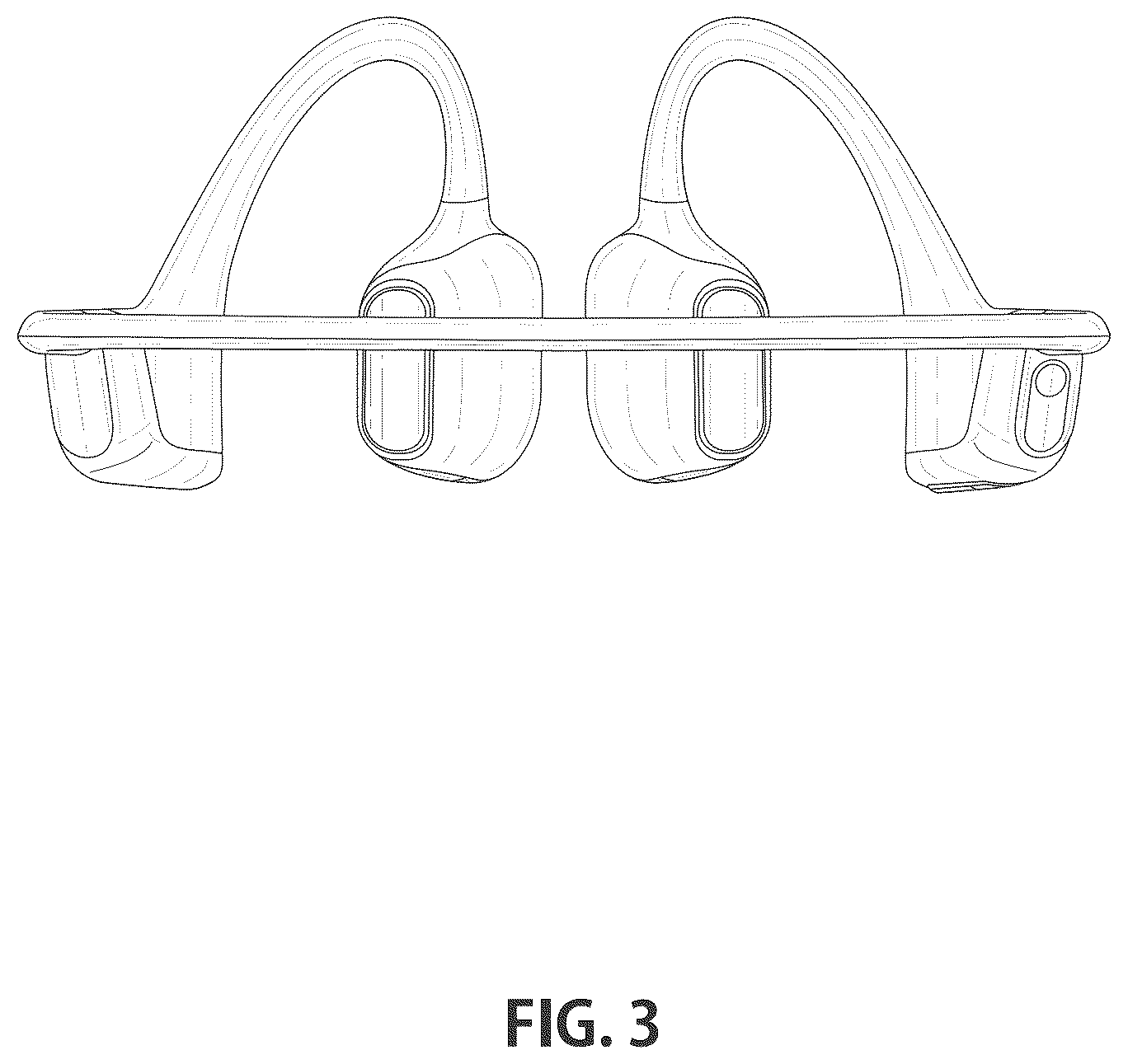 Patent USD1125117 Figure 3 – Headphone
