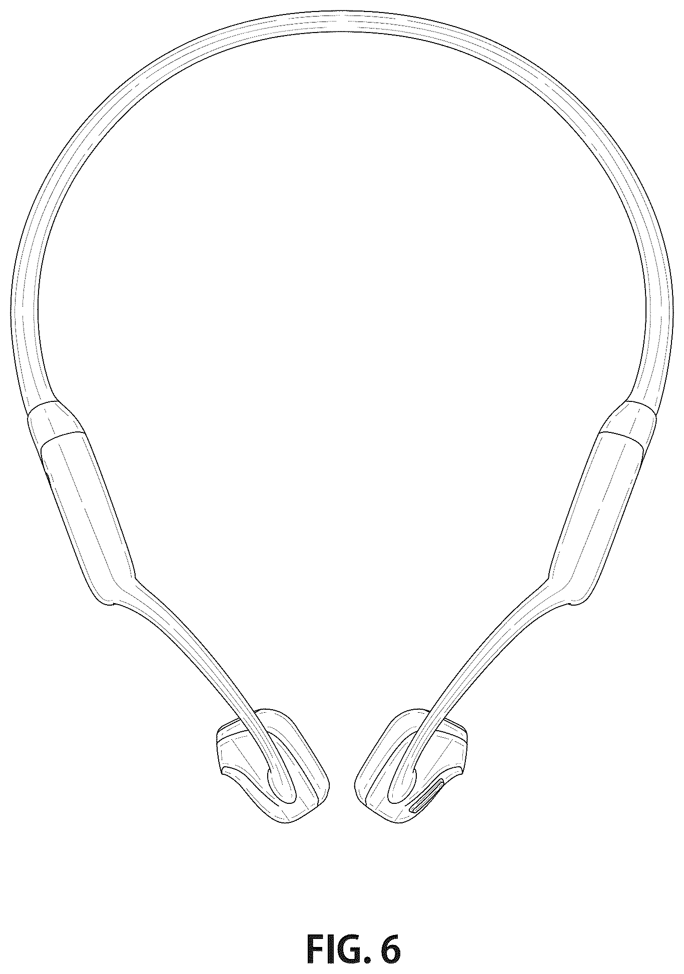 Patent USD1125117 Figure 6 – Headphone