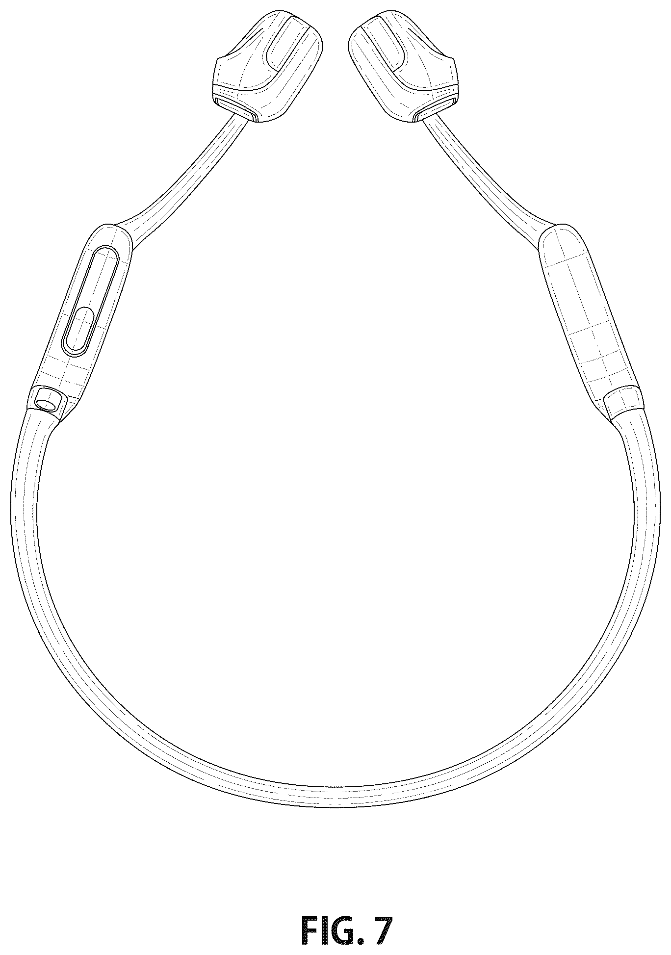 Patent USD1125117 Figure 7 – Headphone