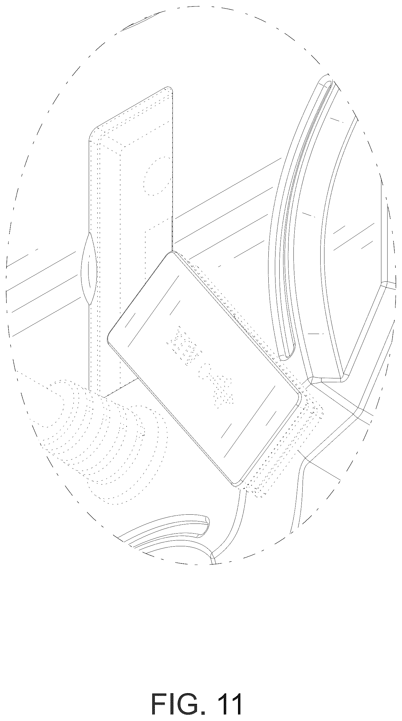 Patent USD1125118 Figure 11 – Speaker