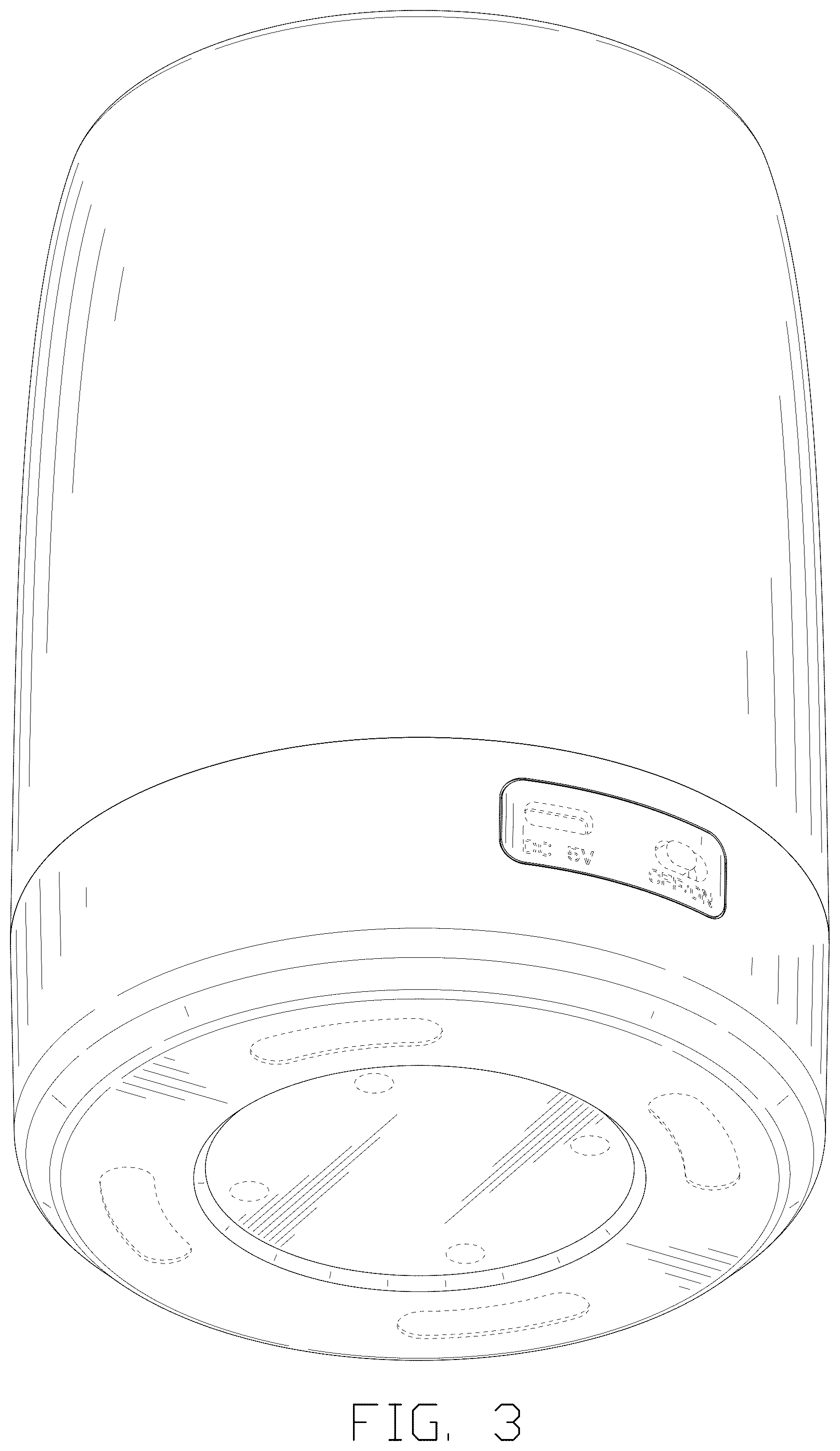 Patent USD1125121 Figure 3 – White noise machine