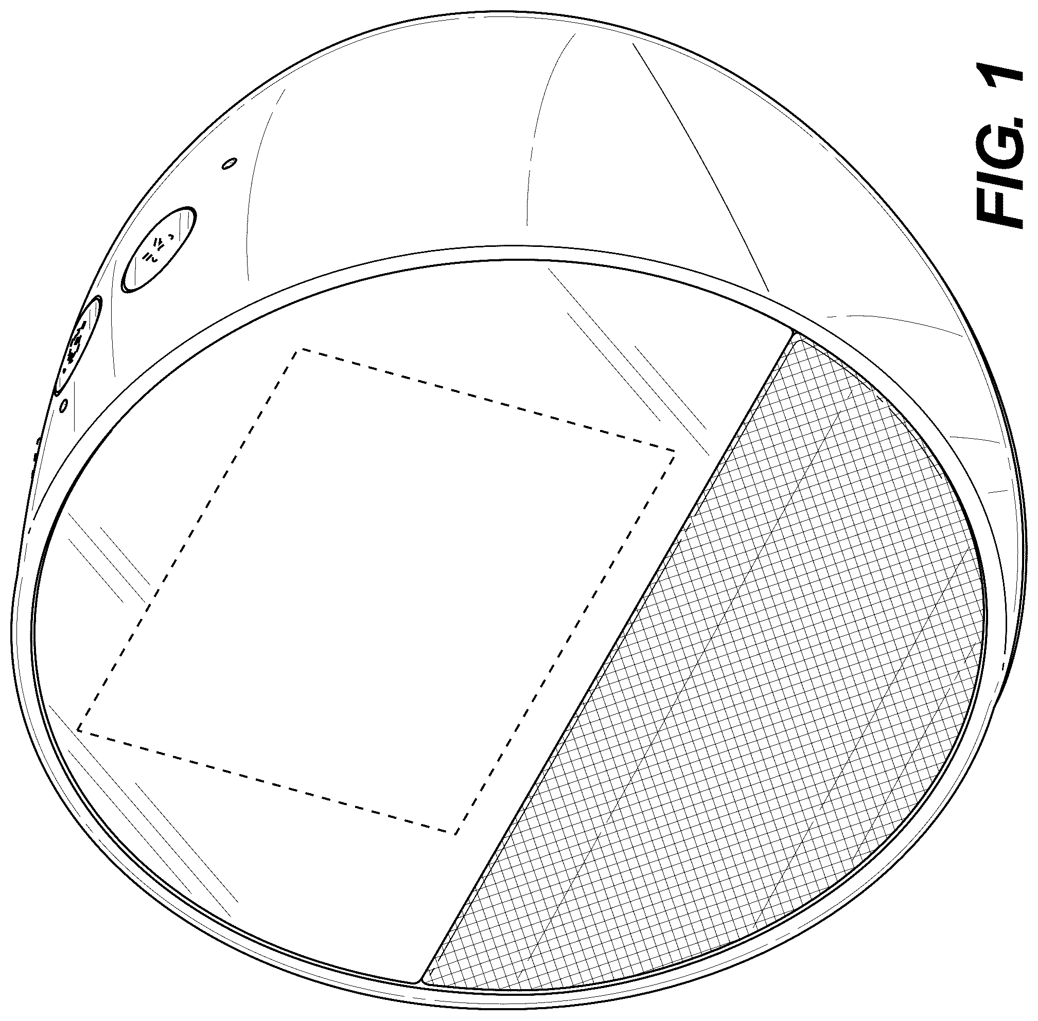 Patent USD1125122 — Electronic device — Figure 1