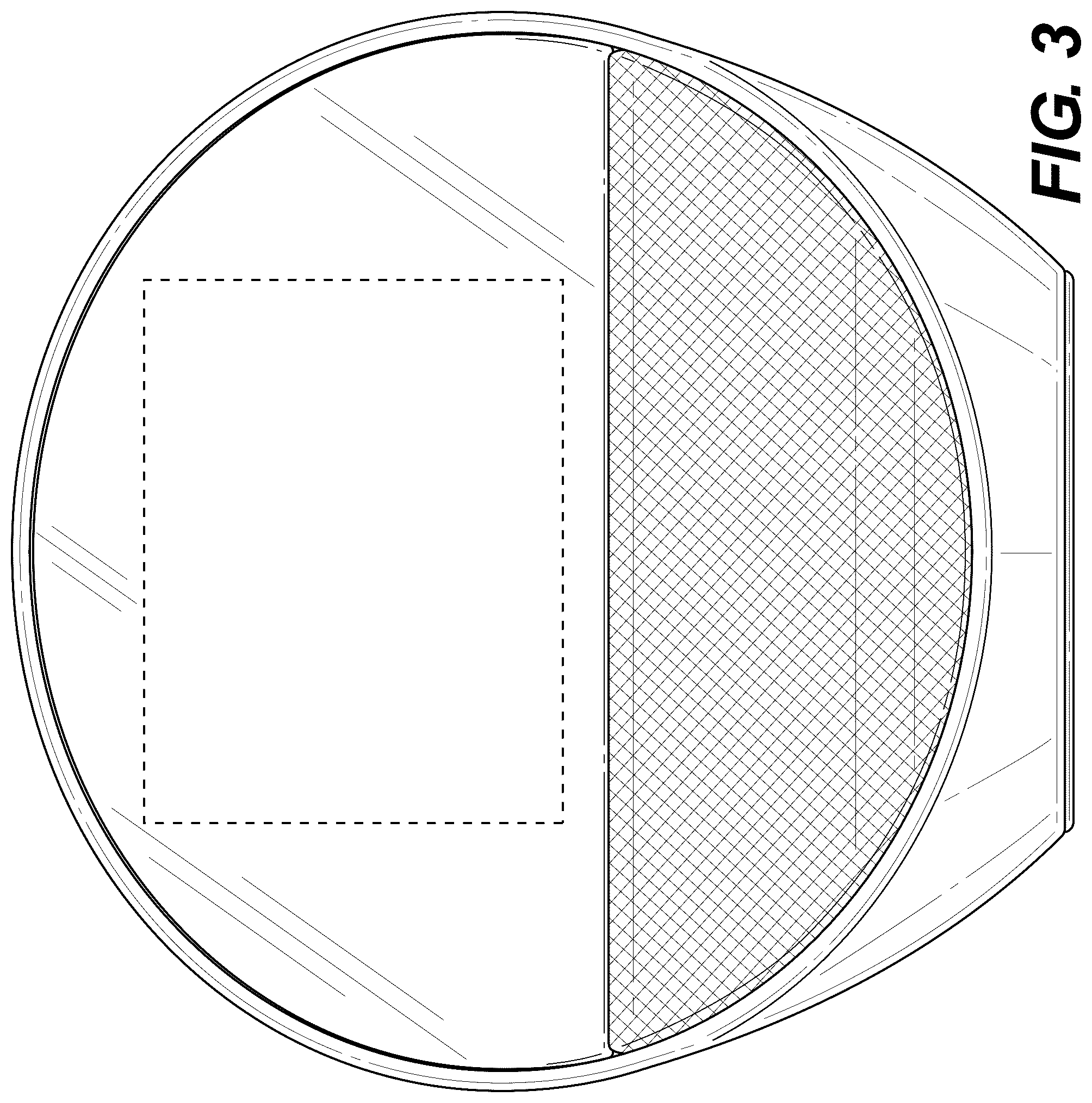 Patent USD1125122 Figure 3 – Electronic device