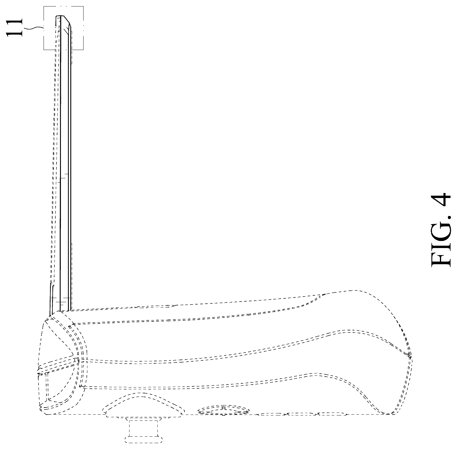 Patent USD1125123 Figure 4 – Remote control