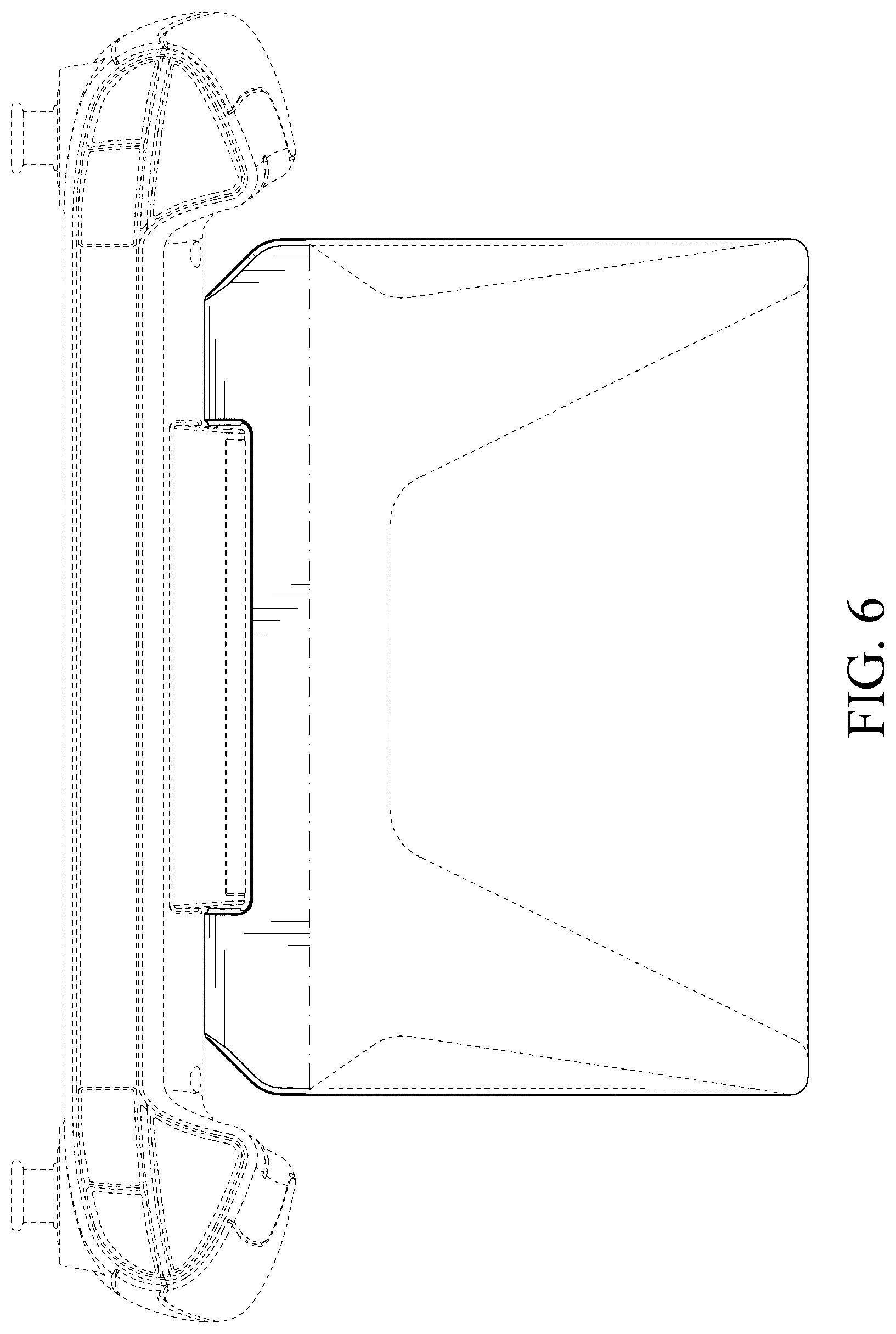 Patent USD1125123 Figure 6 – Remote control