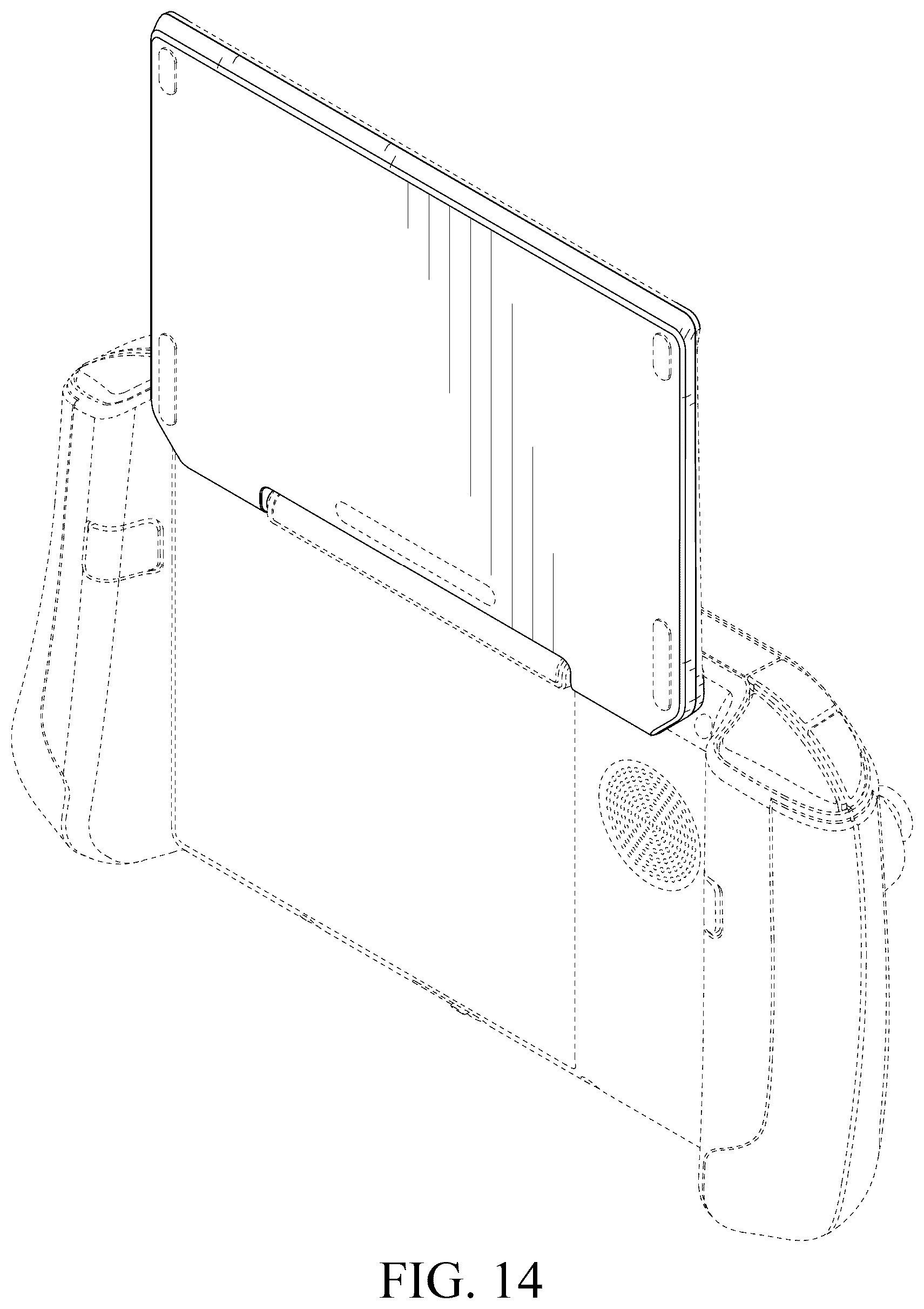 Patent USD1125123 Figure 13 – Remote control