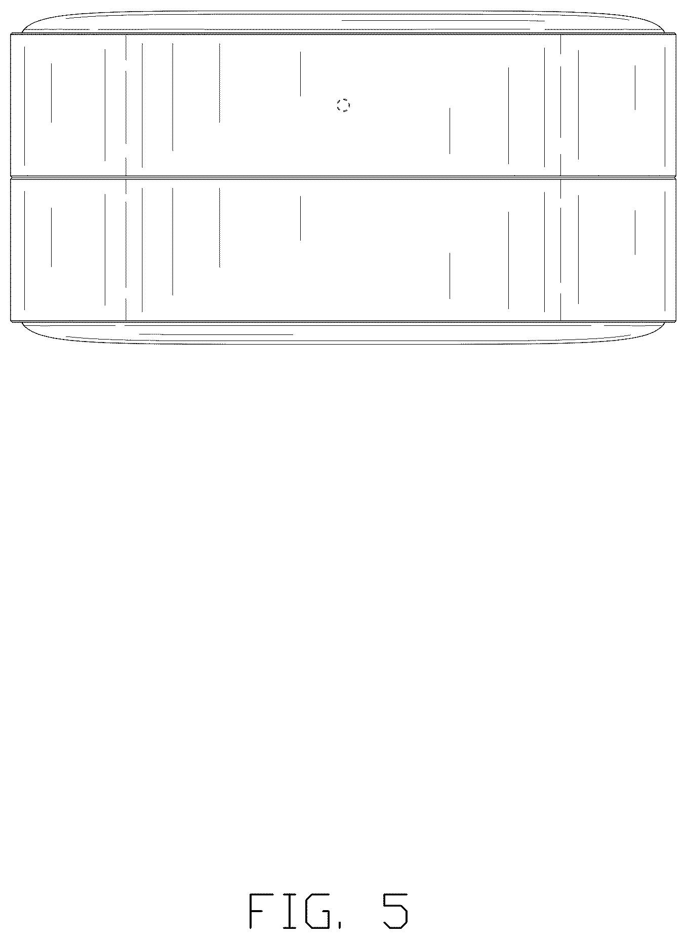 Patent USD1125124 Figure 5 – Combined earphones with charging case