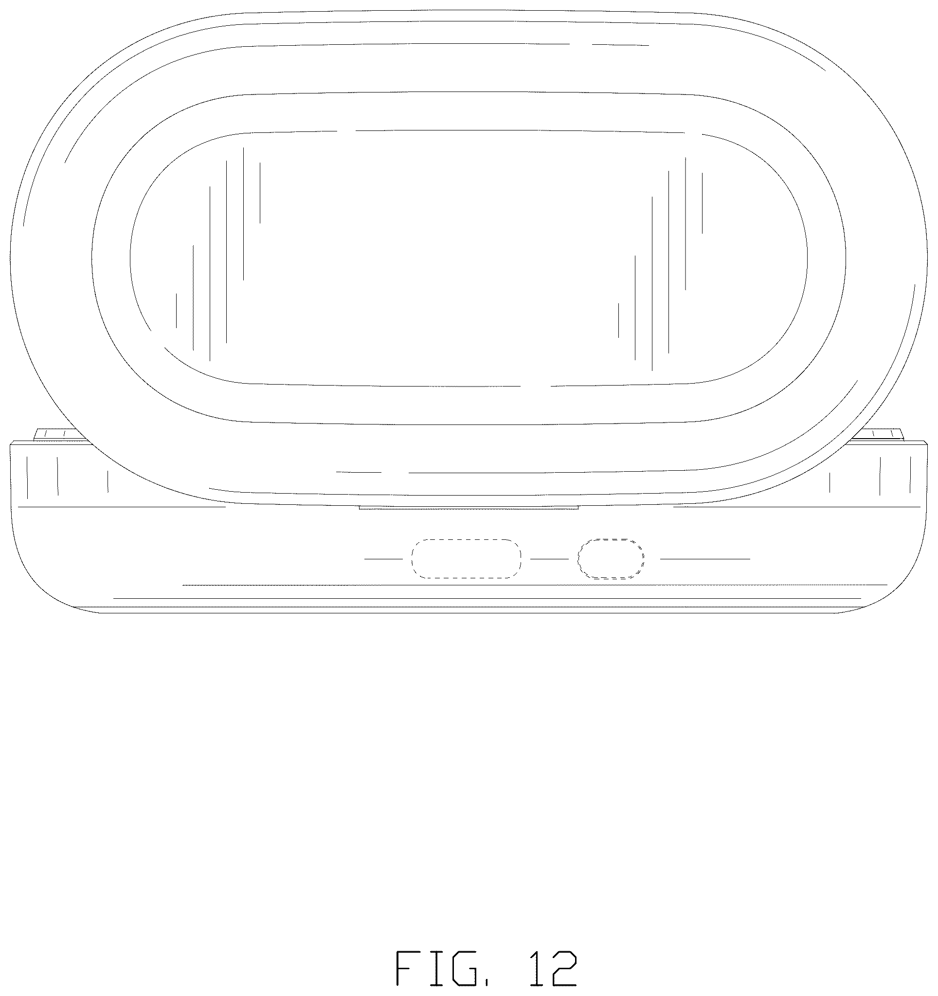 Patent USD1125125 Figure 12 – Set of earphones and charging case