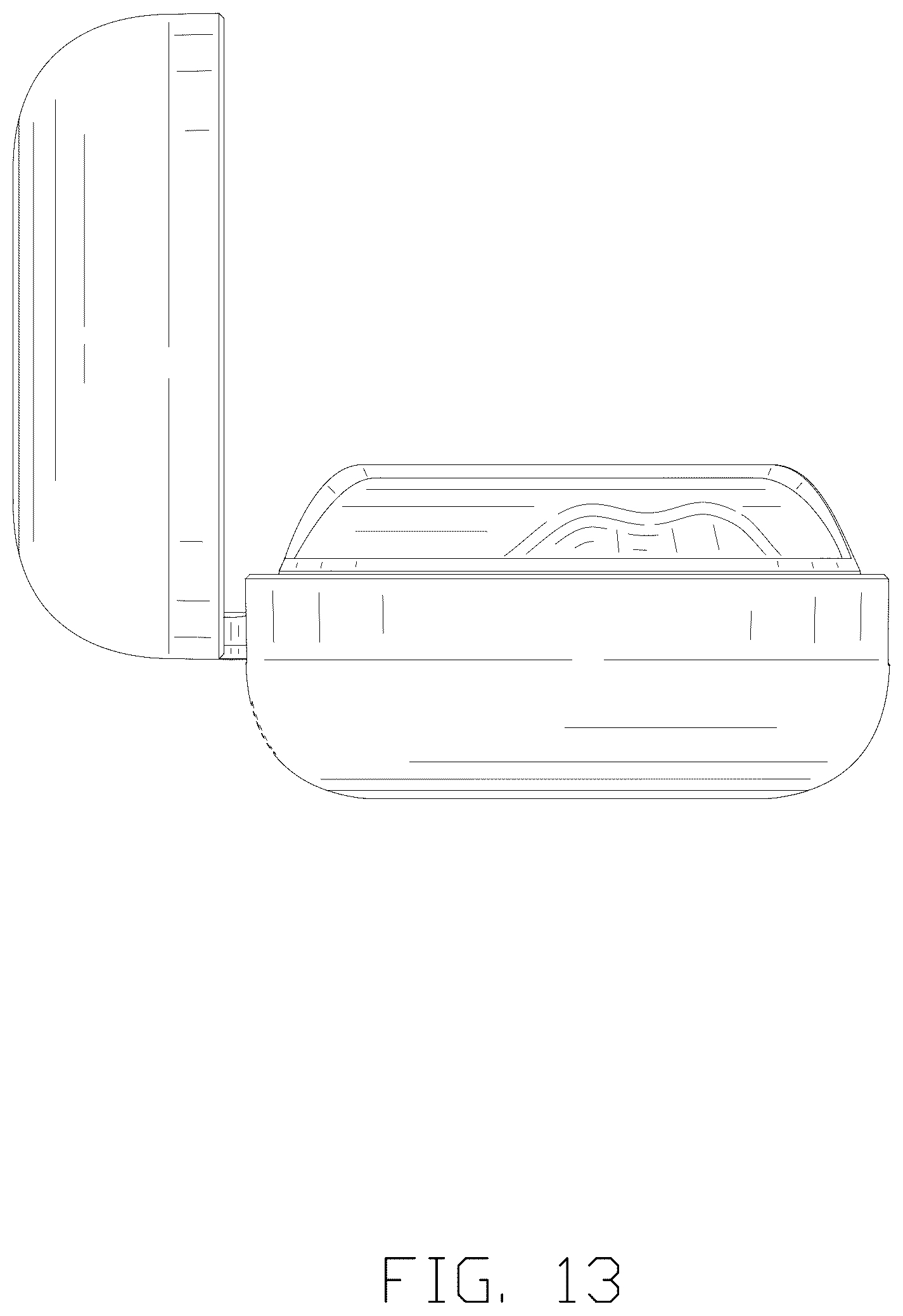 Patent USD1125125 Figure 13 – Set of earphones and charging case