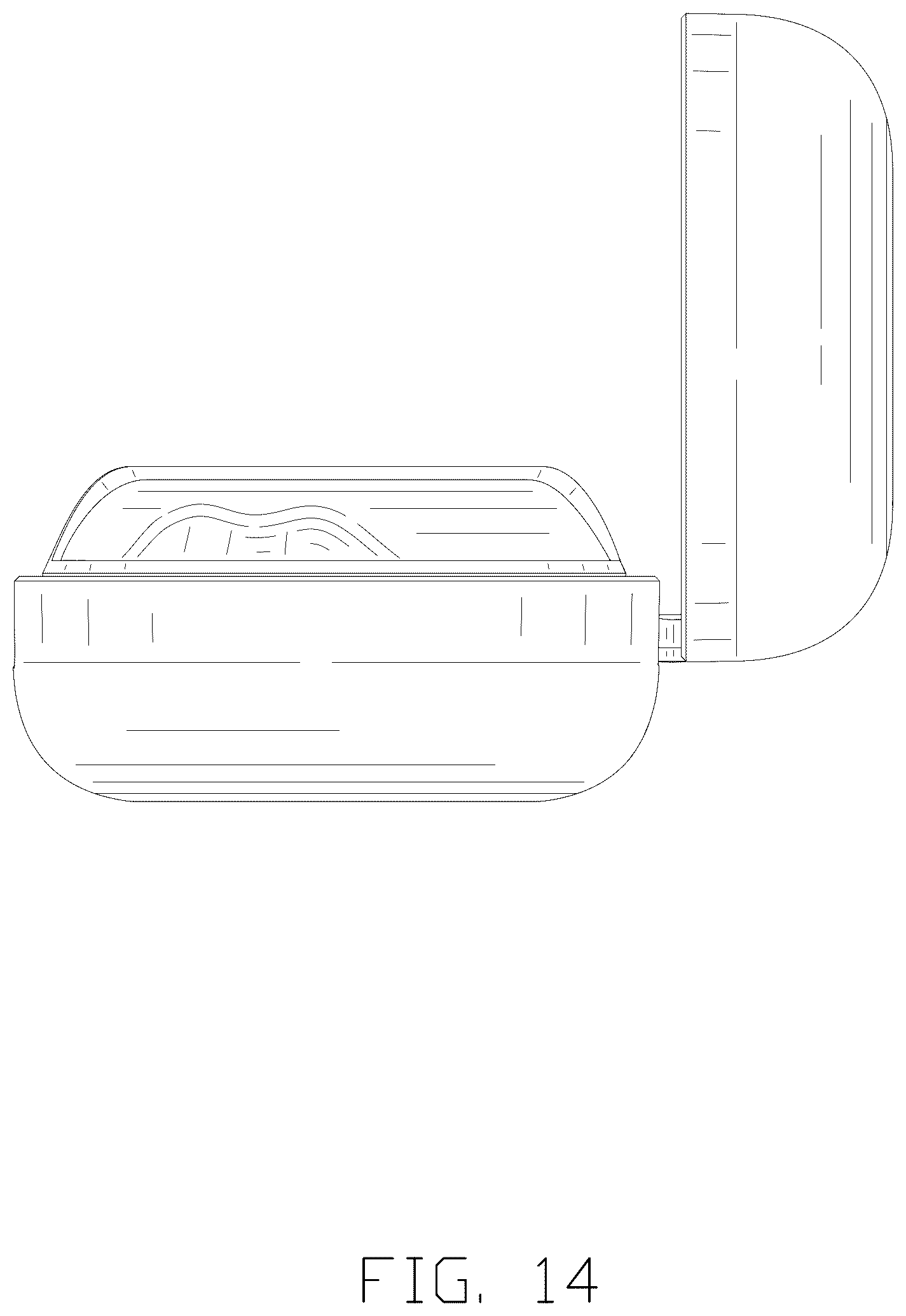Patent USD1125125 Figure 14 – Set of earphones and charging case