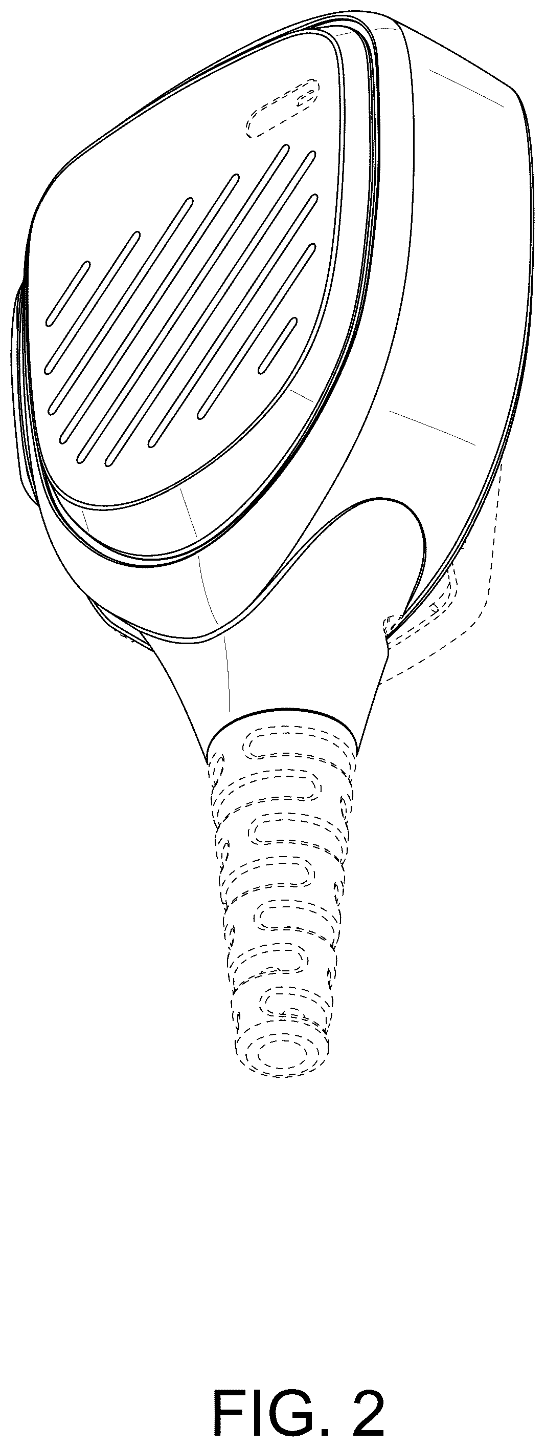 Patent USD1125127 Figure 2 – Handheld microphone or speaker