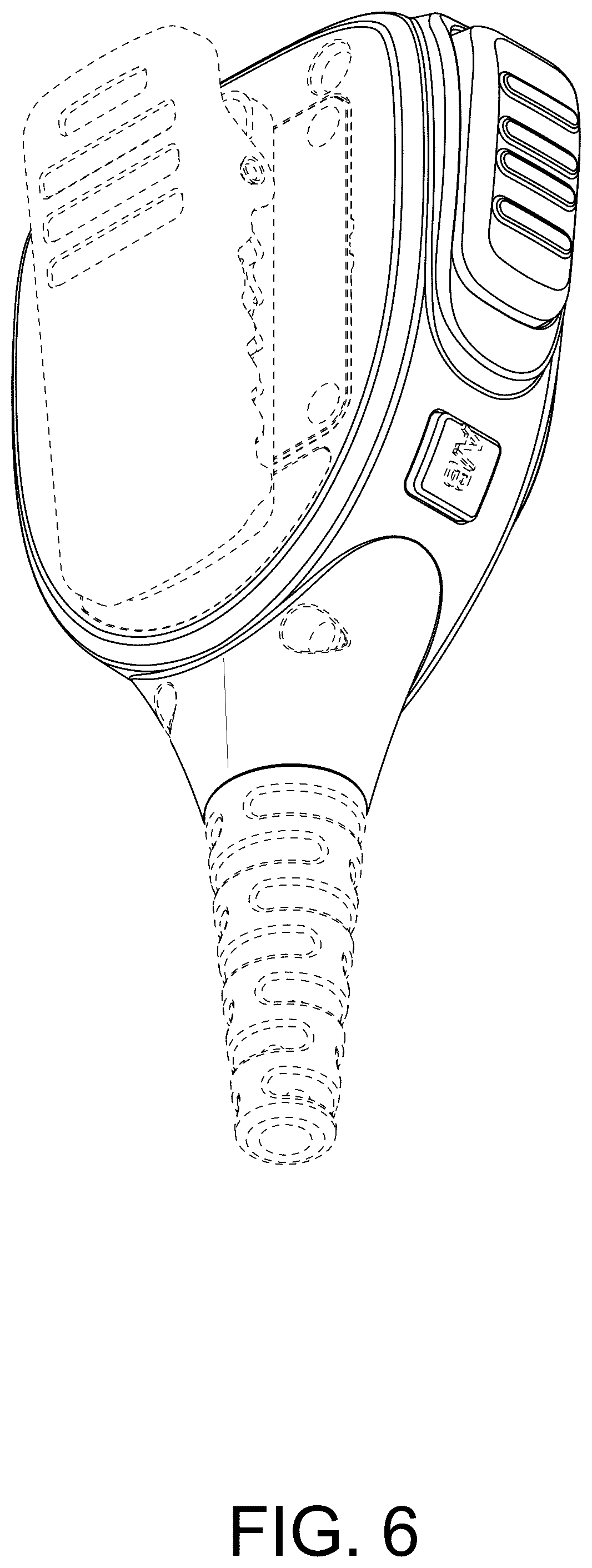 Patent USD1125127 Figure 6 – Handheld microphone or speaker