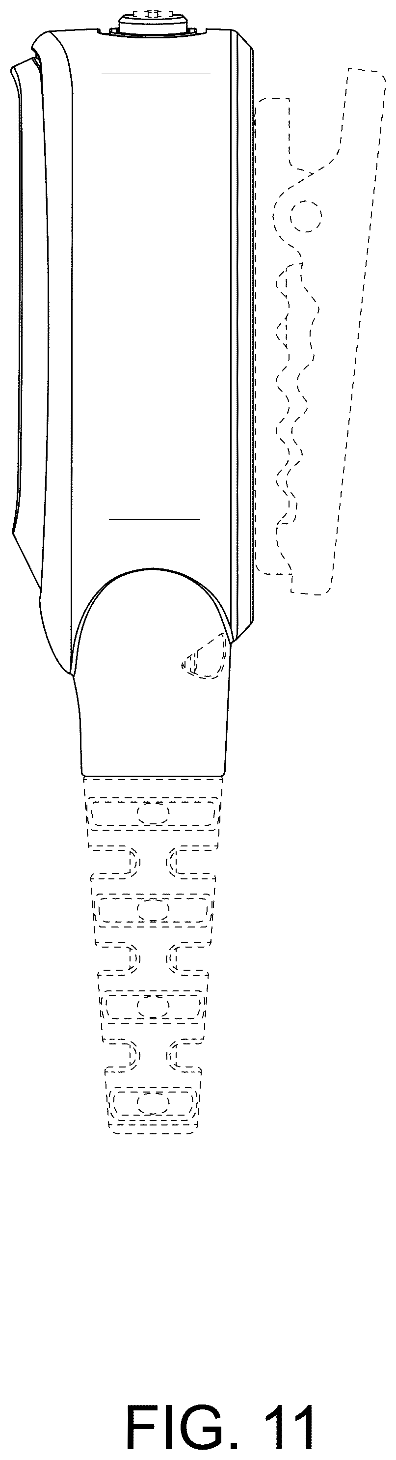Patent USD1125127 Figure 11 – Handheld microphone or speaker