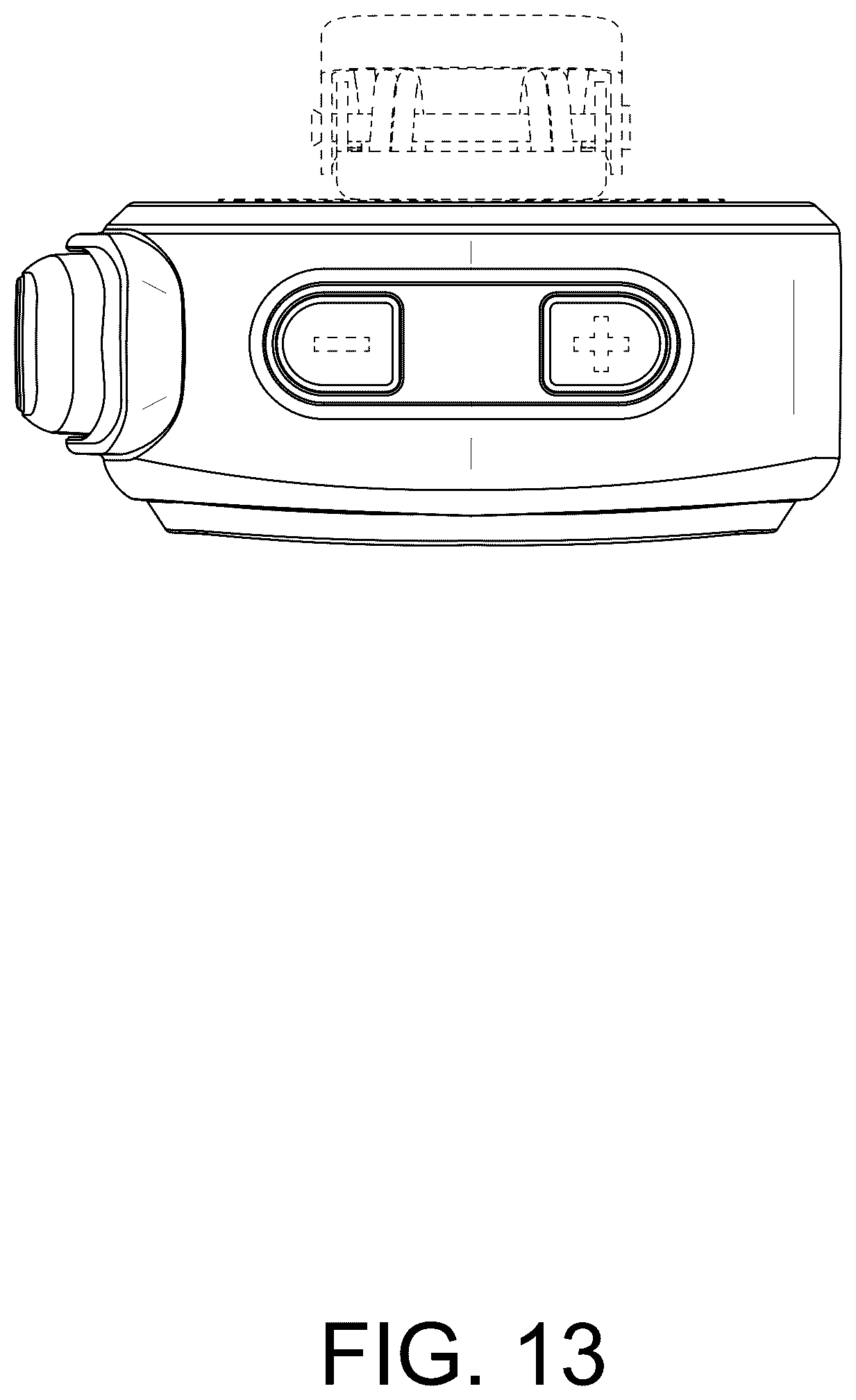 Patent USD1125127 Figure 13 – Handheld microphone or speaker