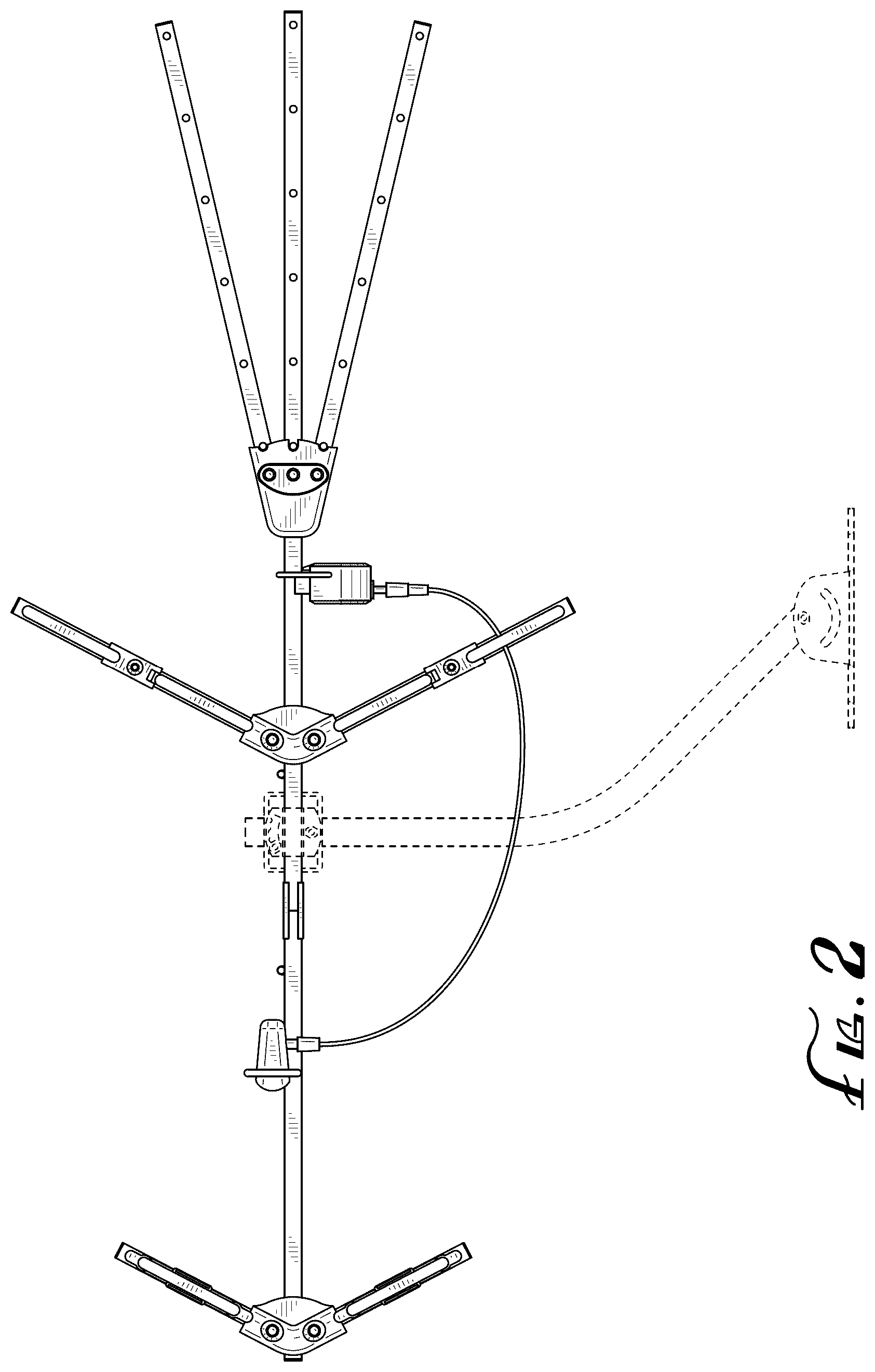 Patent USD1125128 Figure 2 – Antenna