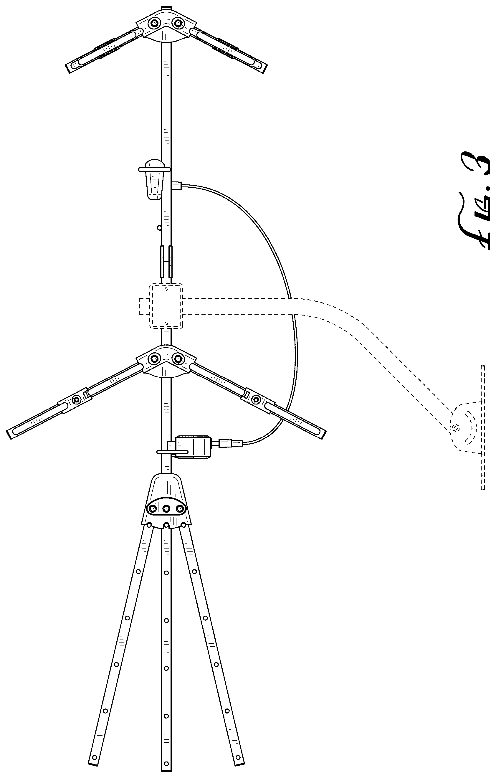 Patent USD1125128 Figure 3 – Antenna