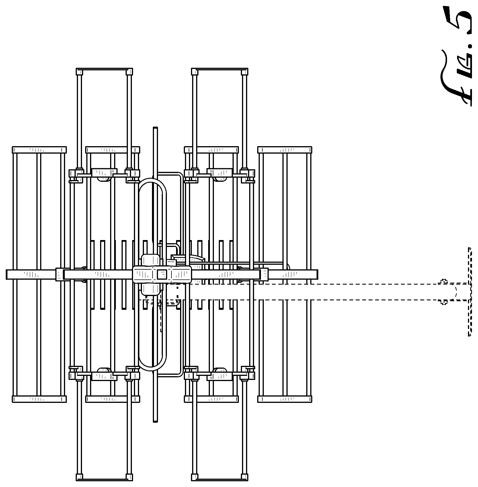 Patent USD1125128 Figure 5 – Antenna