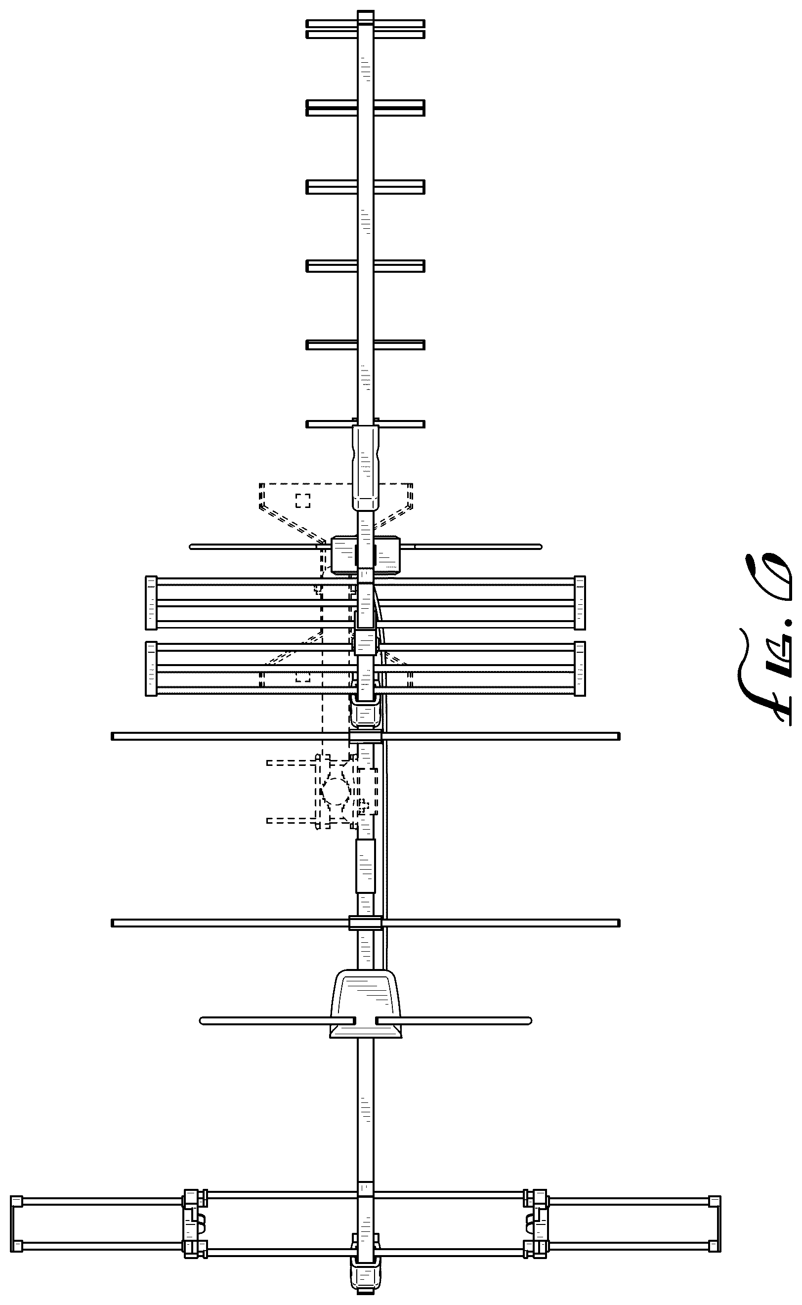 Patent USD1125128 Figure 6 – Antenna