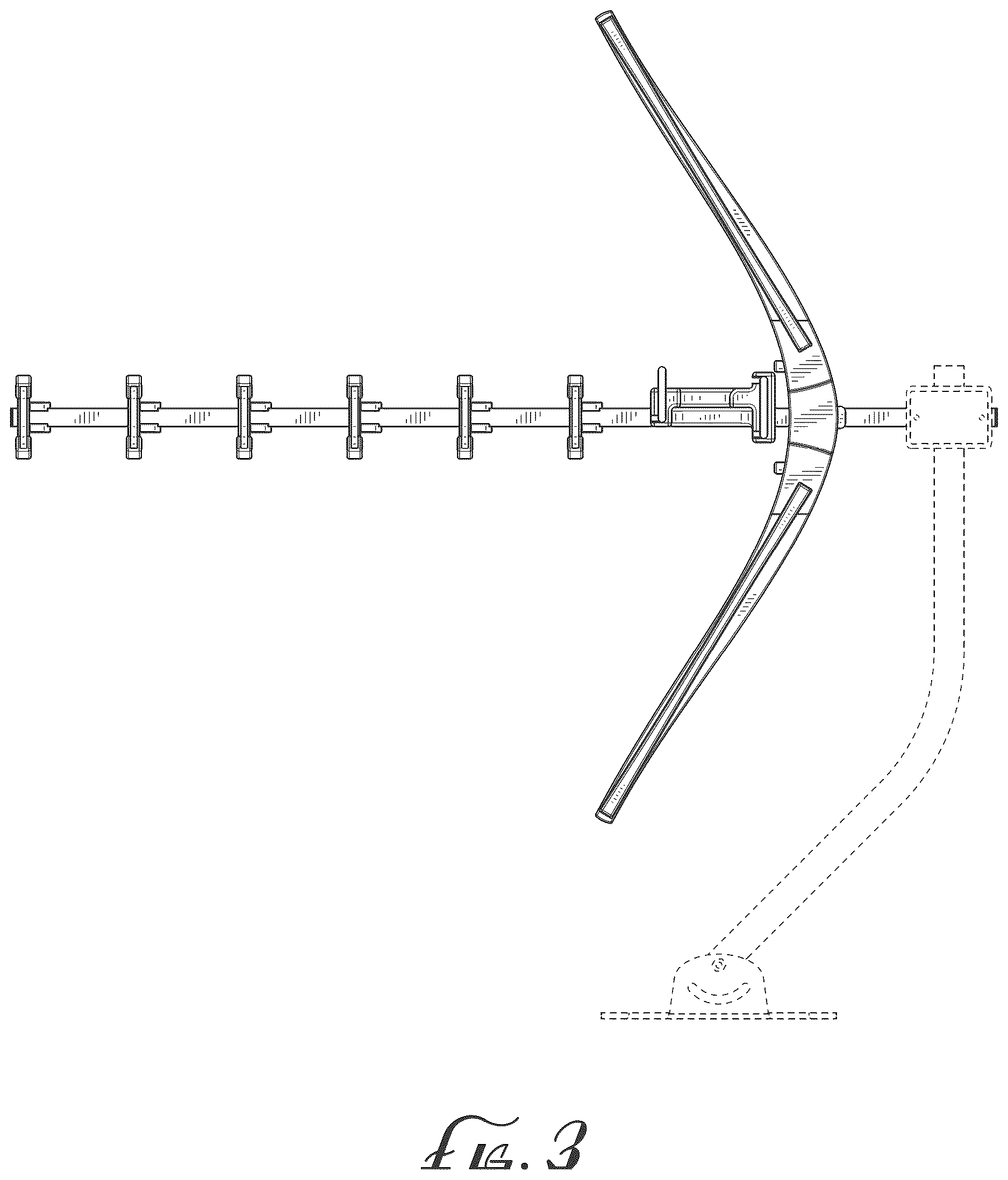 Patent USD1125129 Figure 3 – Antenna