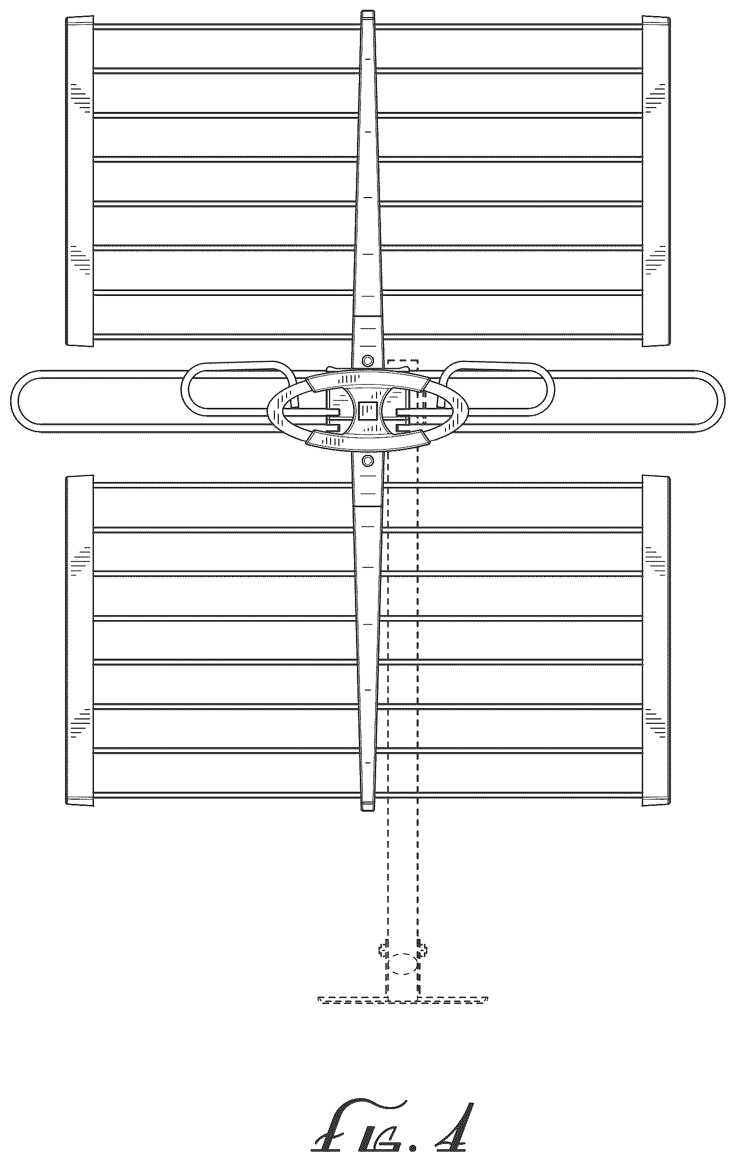 Patent USD1125129 Figure 4 – Antenna