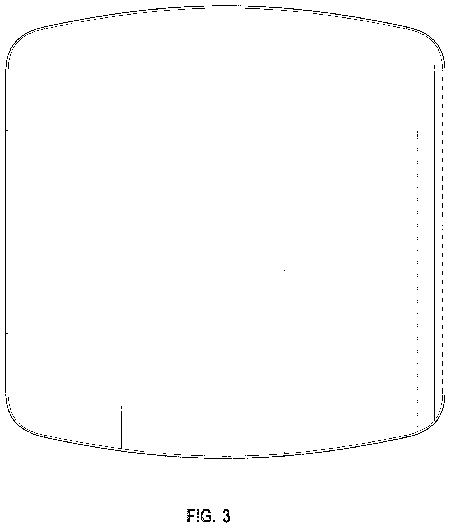 Patent USD1125132 Figure 3 – Access point antenna housing
