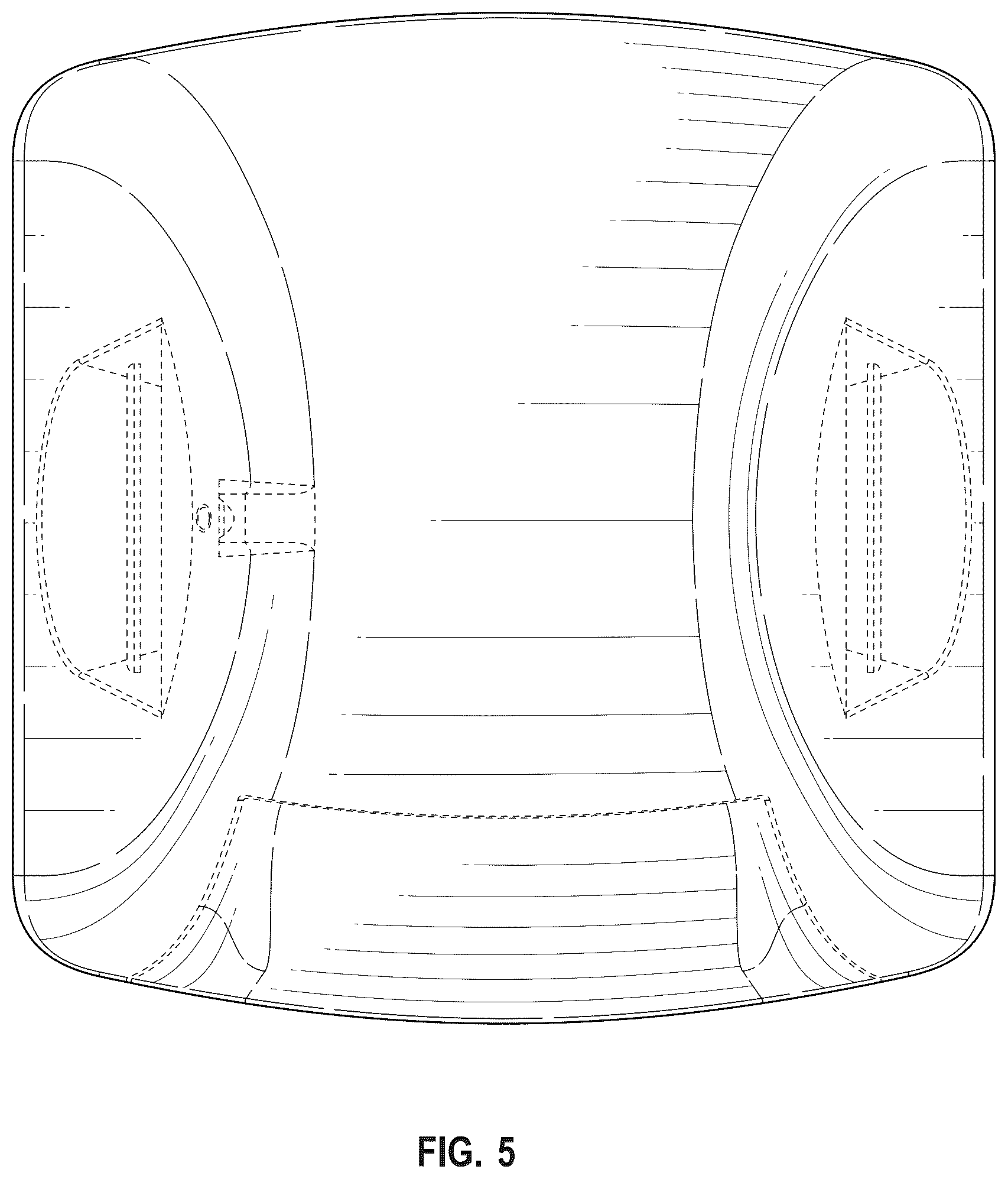 Patent USD1125132 Figure 5 – Access point antenna housing