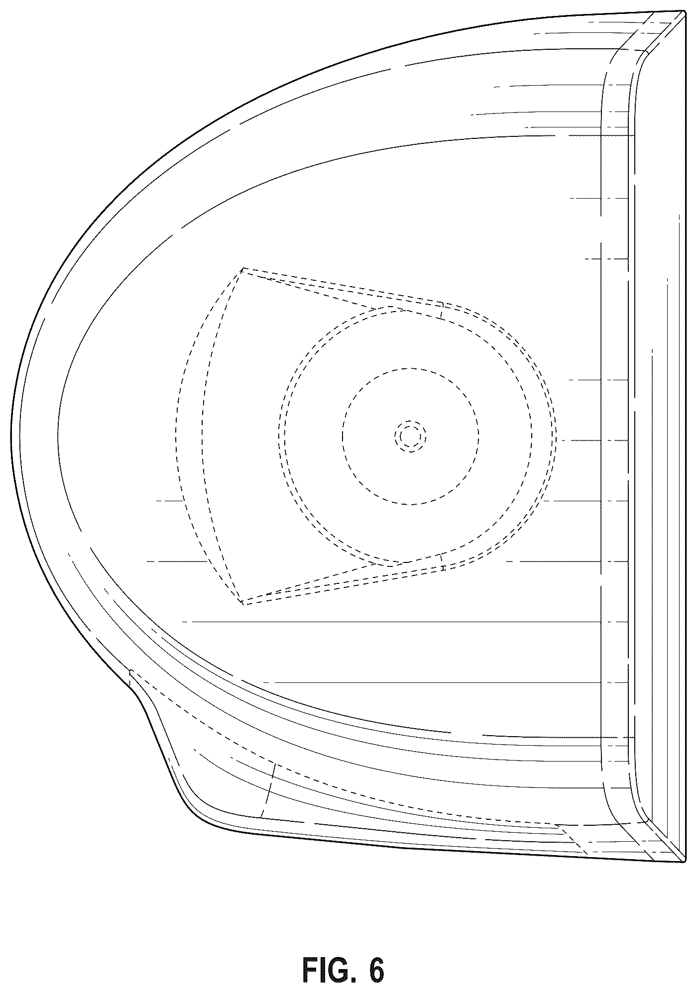 Patent USD1125132 Figure 6 – Access point antenna housing