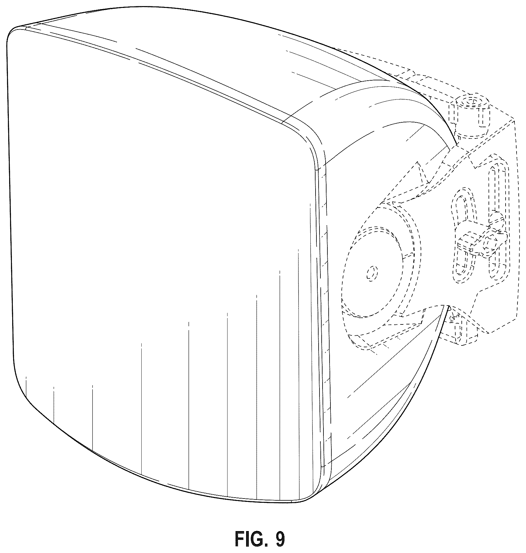 Patent USD1125132 Figure 9 – Access point antenna housing