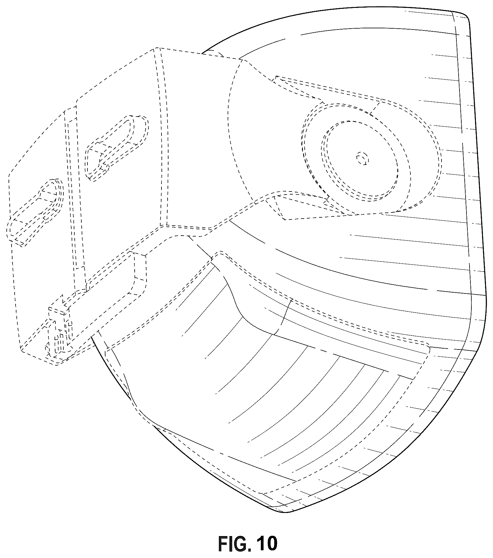 Patent USD1125132 Figure 10 – Access point antenna housing
