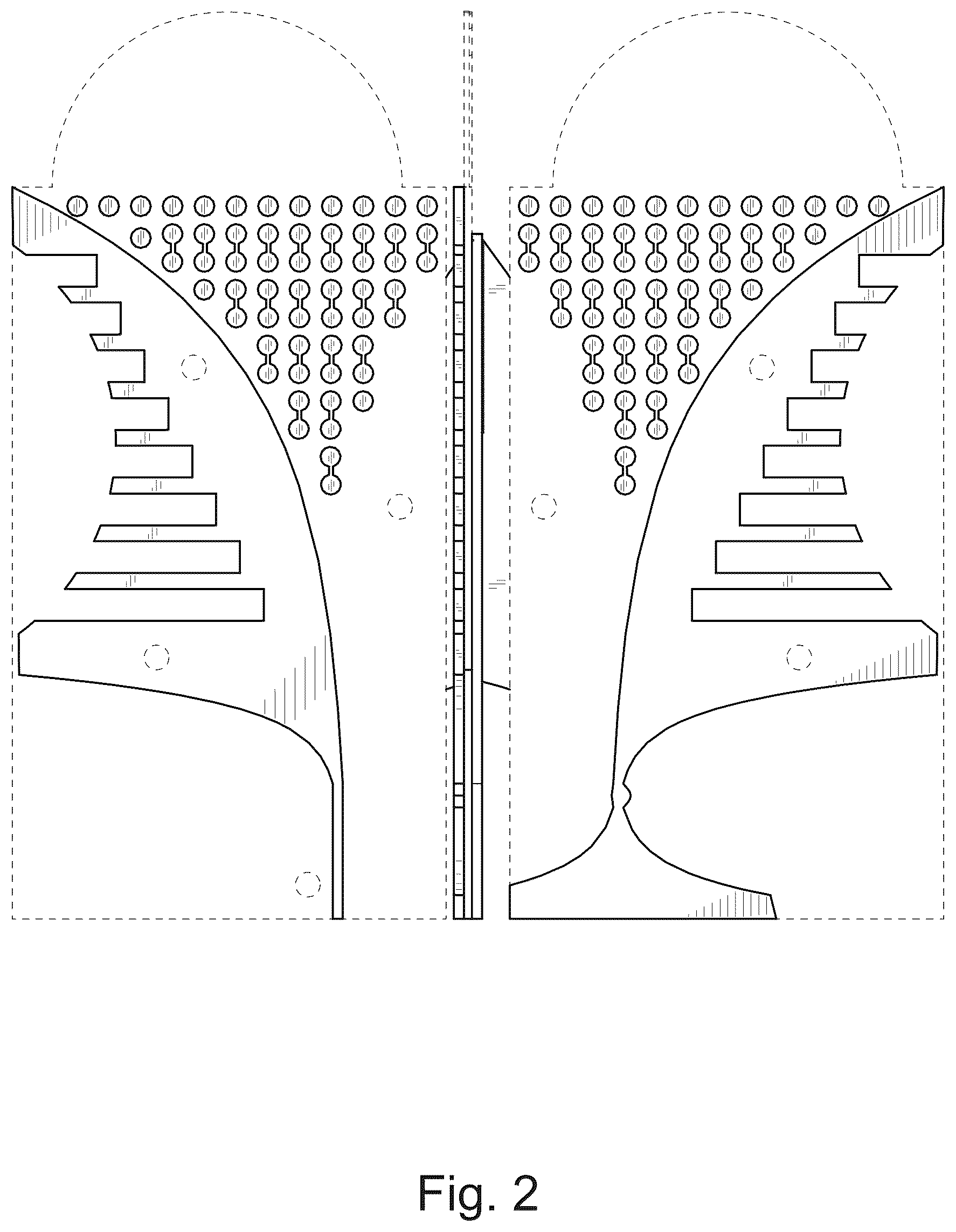 Patent USD1125133 Figure 2 – Dual-polarized antenna