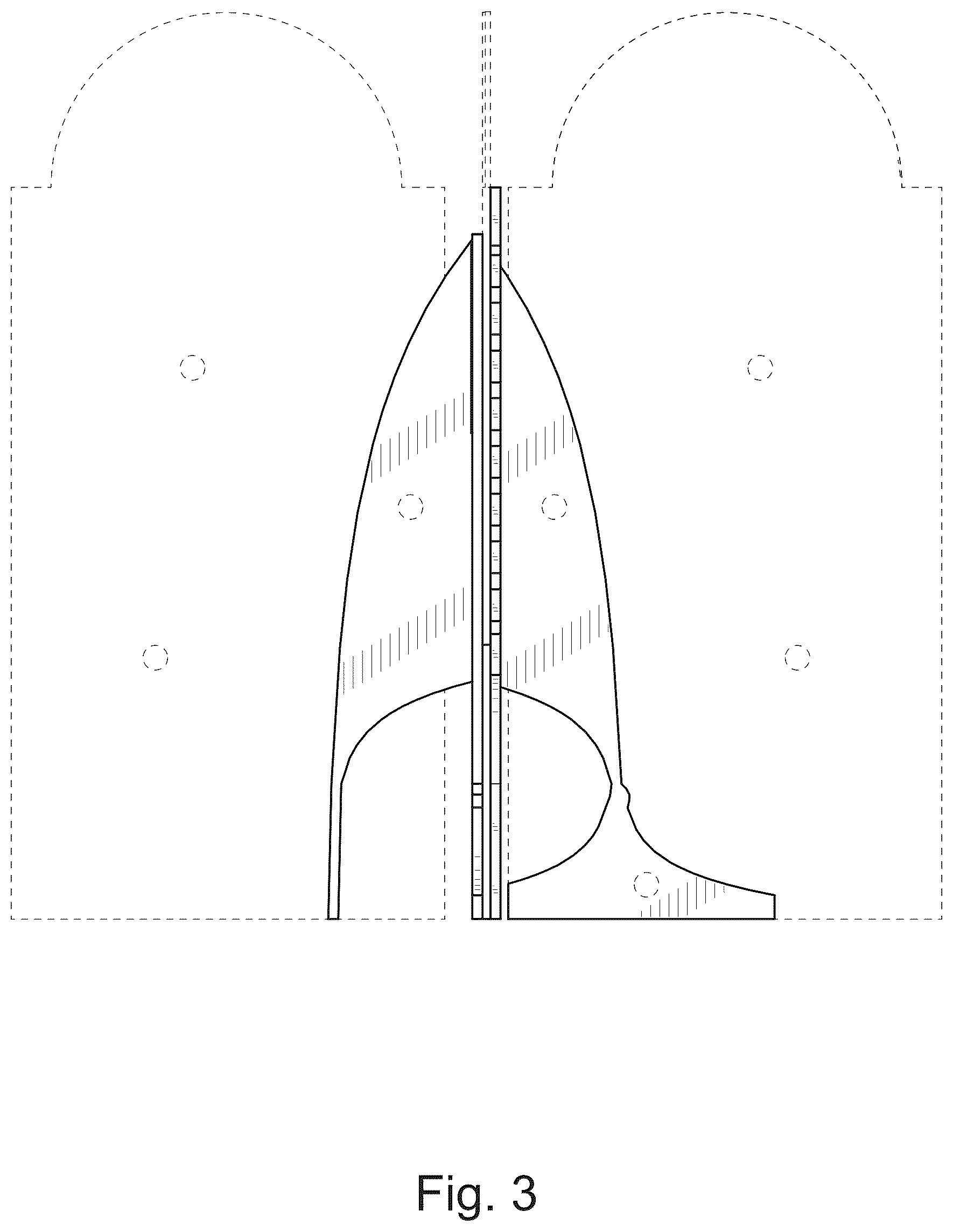 Patent USD1125133 Figure 3 – Dual-polarized antenna