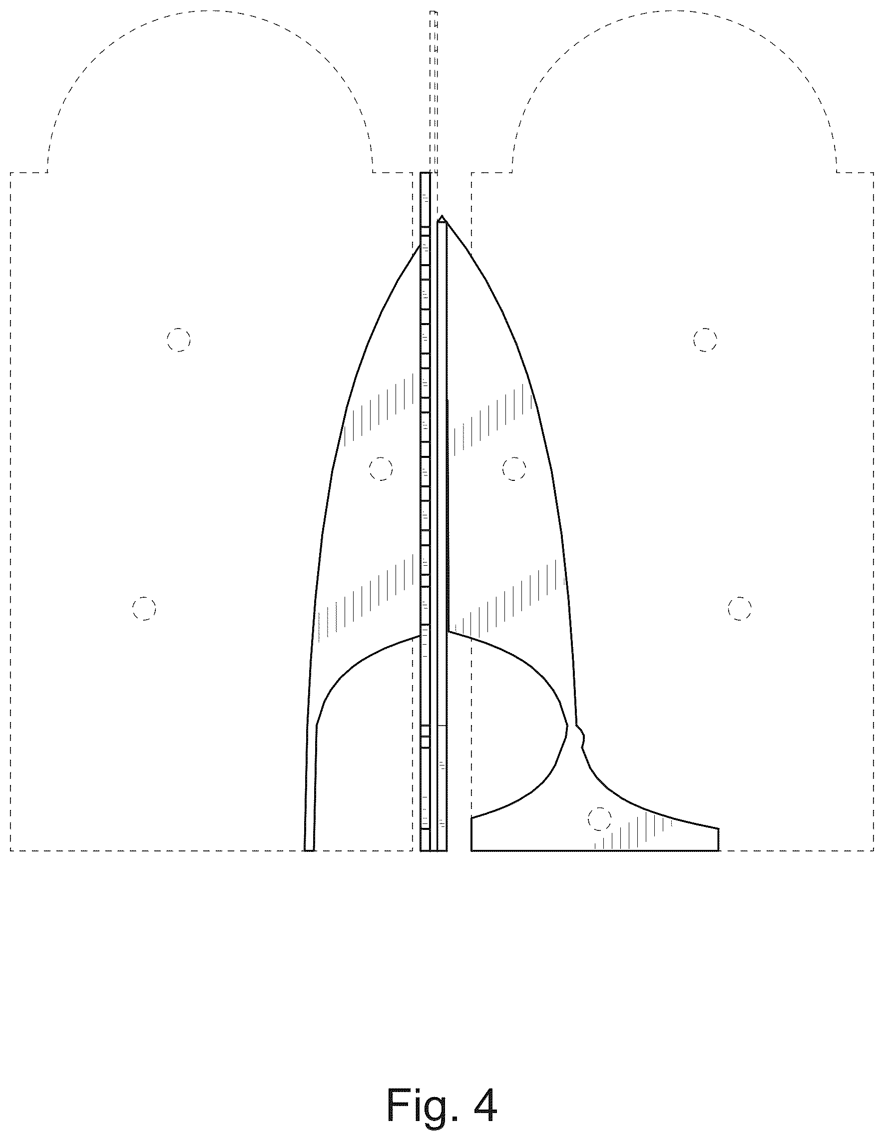 Patent USD1125133 Figure 4 – Dual-polarized antenna