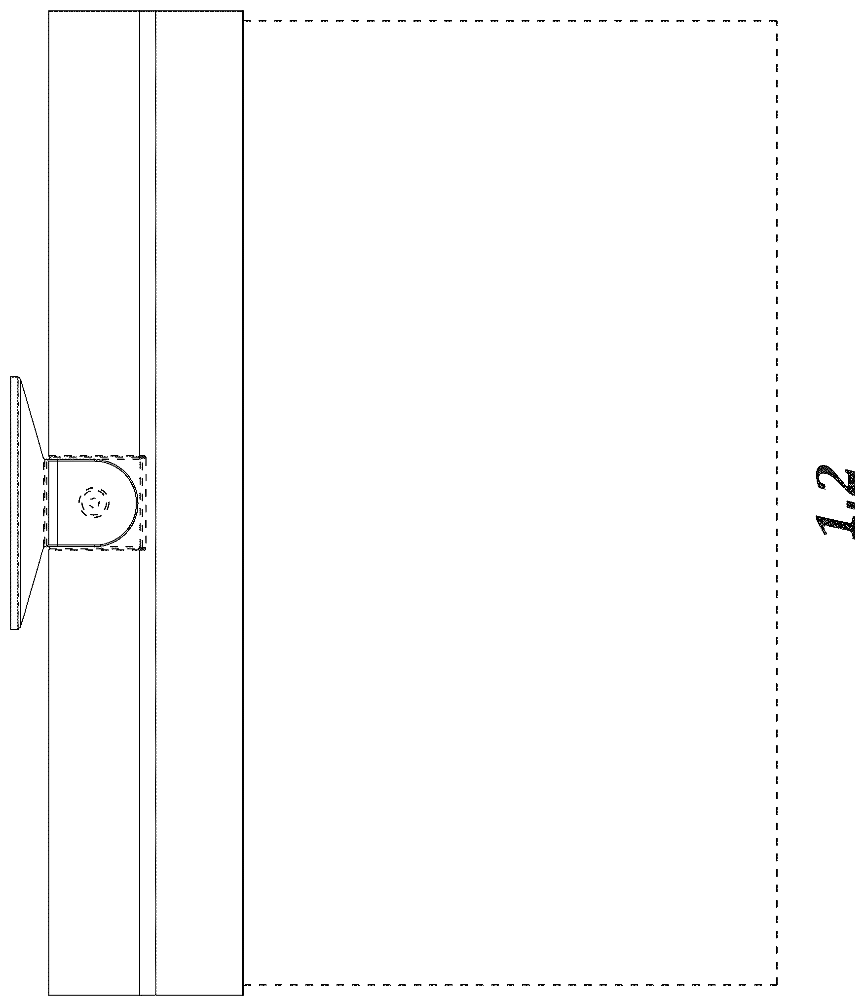 Patent USD1125134 Figure 2 – Antenna bracket