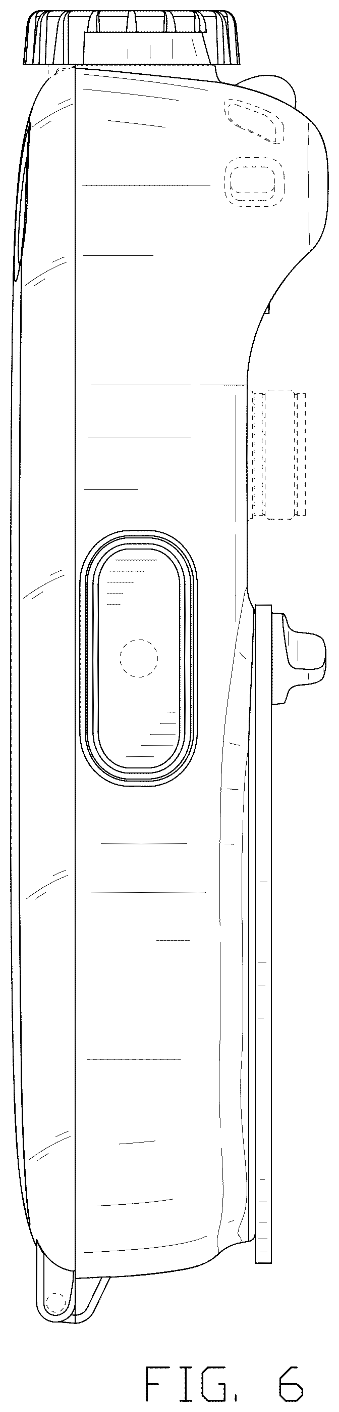Patent USD1125135 Figure 6 – Phone case for diving