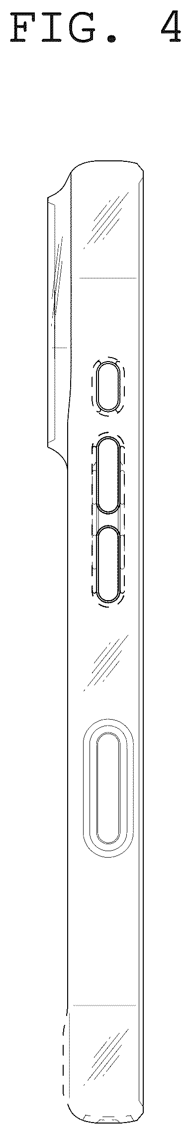 Patent USD1125136 Figure 4 – Case for electronic communications device