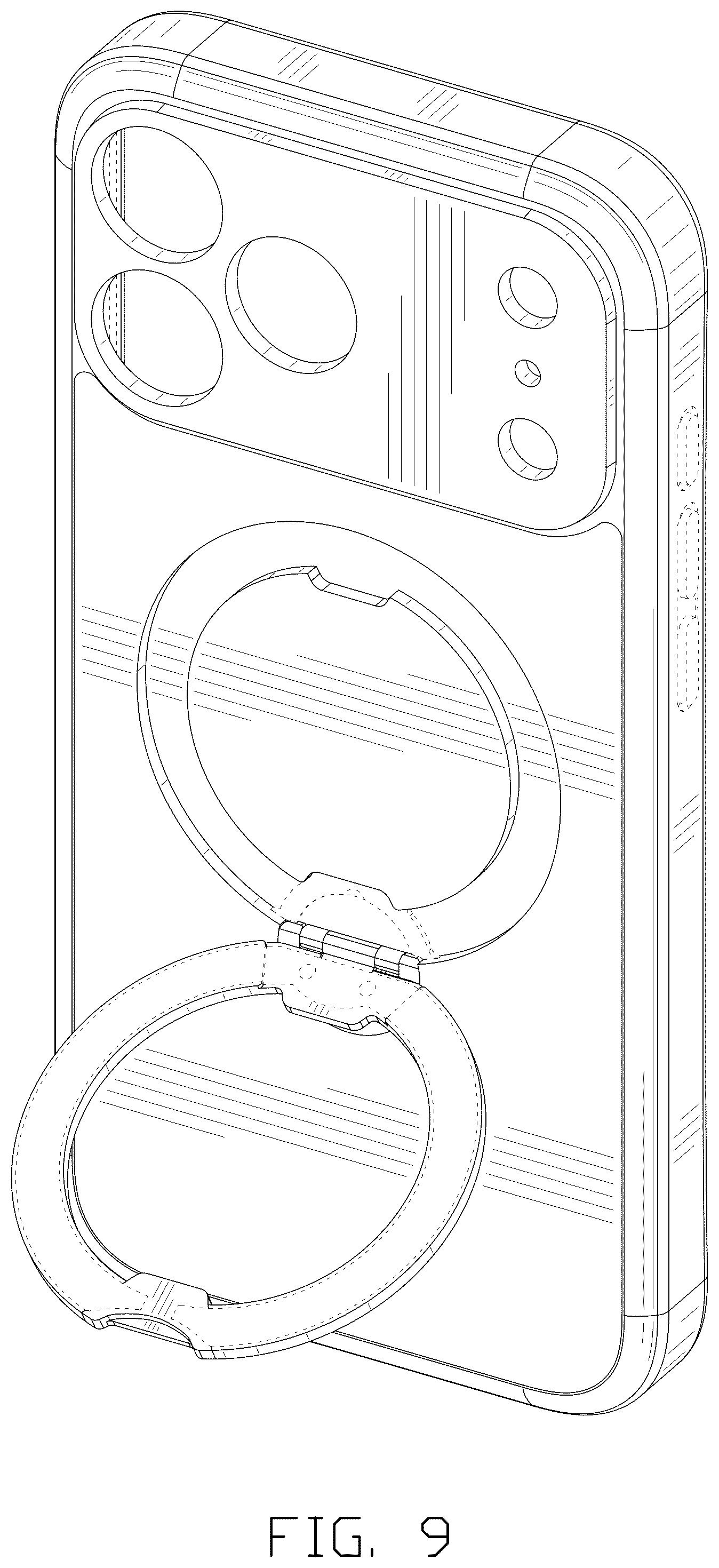Patent USD1125137 Figure 9 – Phone case