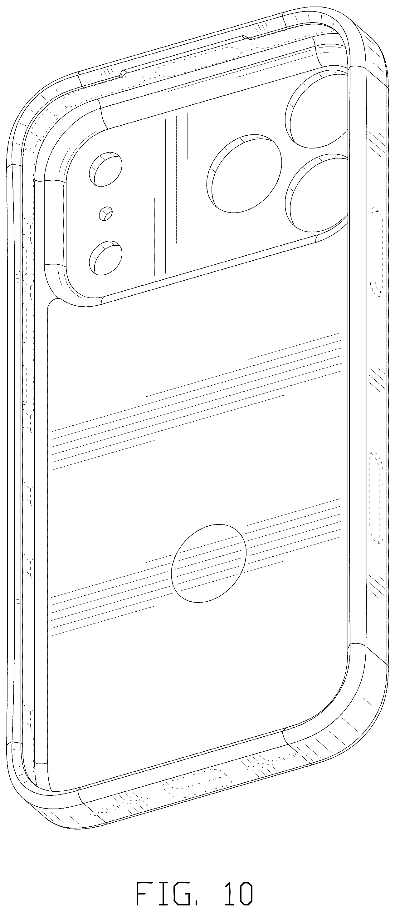 Patent USD1125137 Figure 10 – Phone case