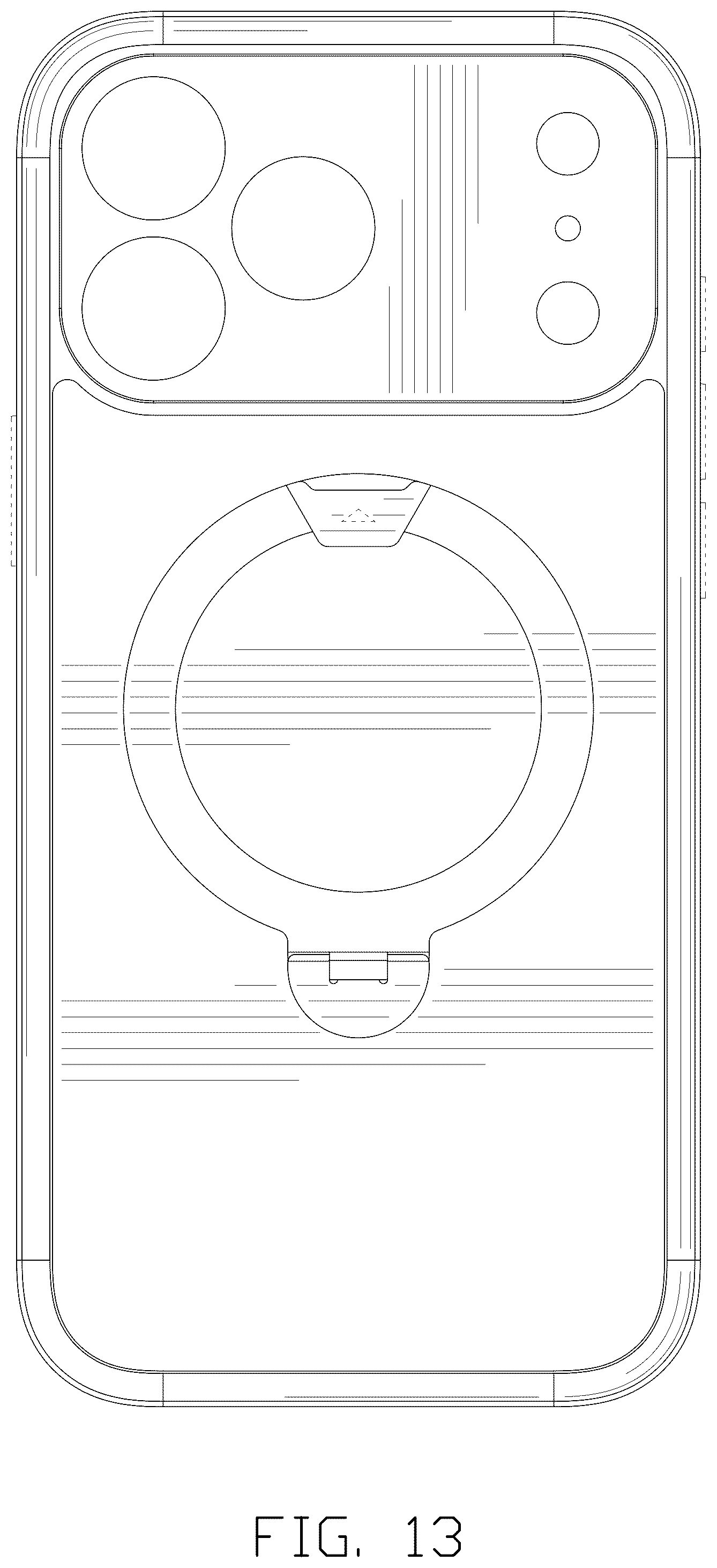 Patent USD1125137 Figure 13 – Phone case