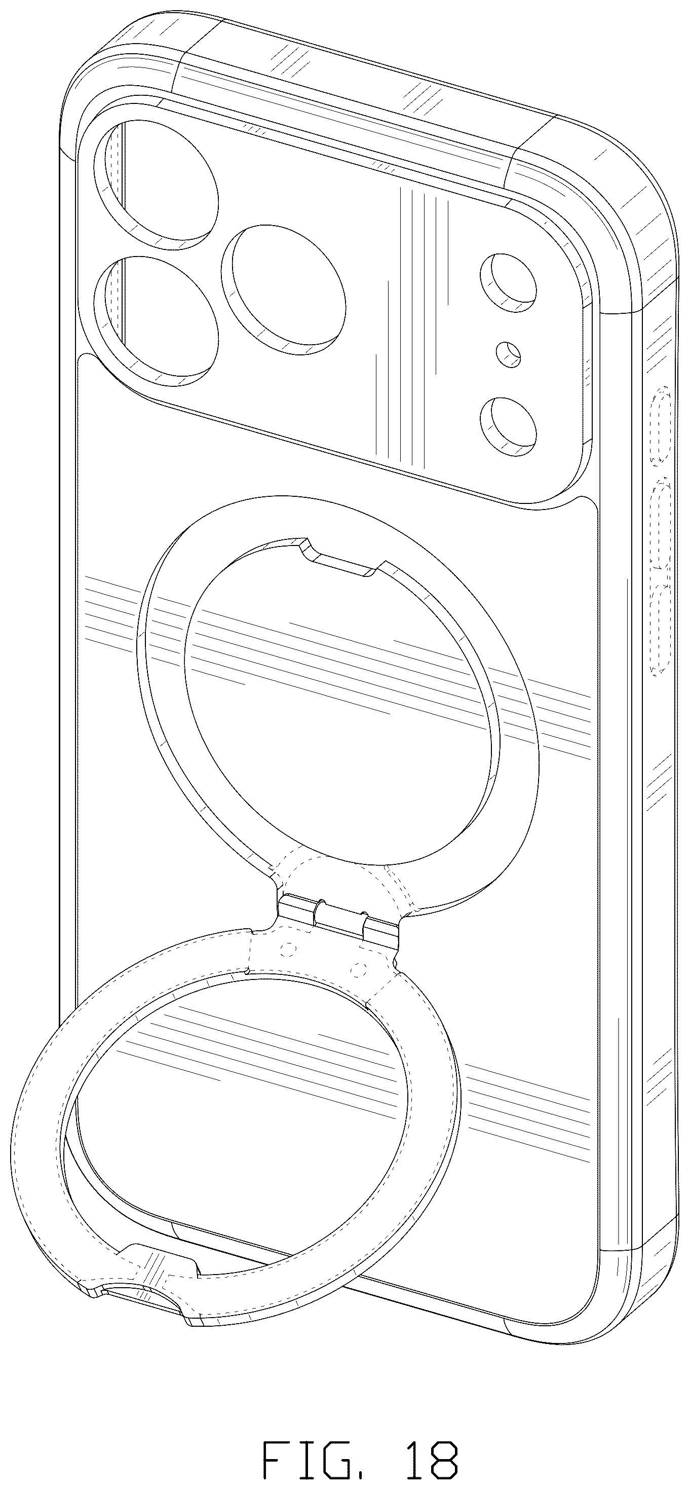 Patent USD1125137 Figure 18 – Phone case