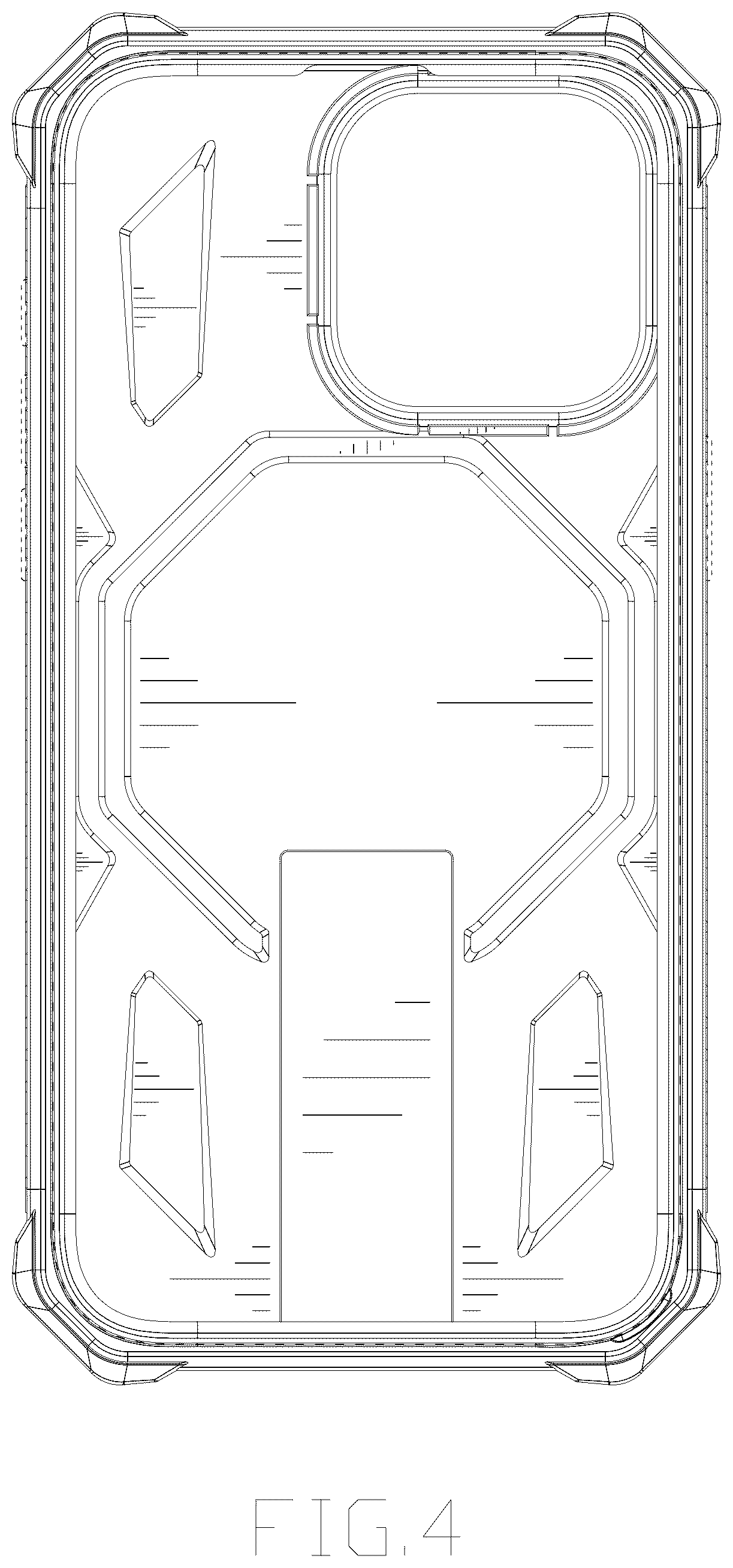Patent USD1125138 Figure 4 – Case for mobile telephone