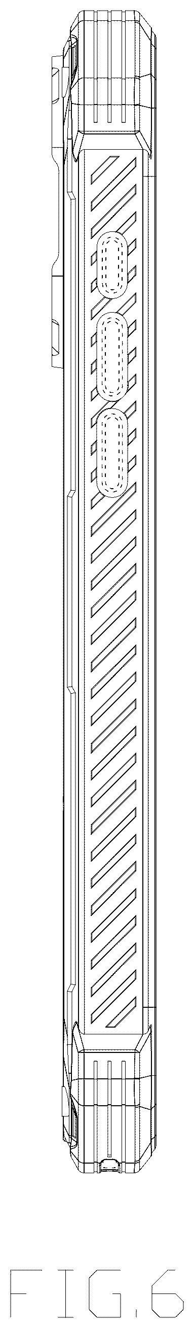 Patent USD1125138 Figure 6 – Case for mobile telephone